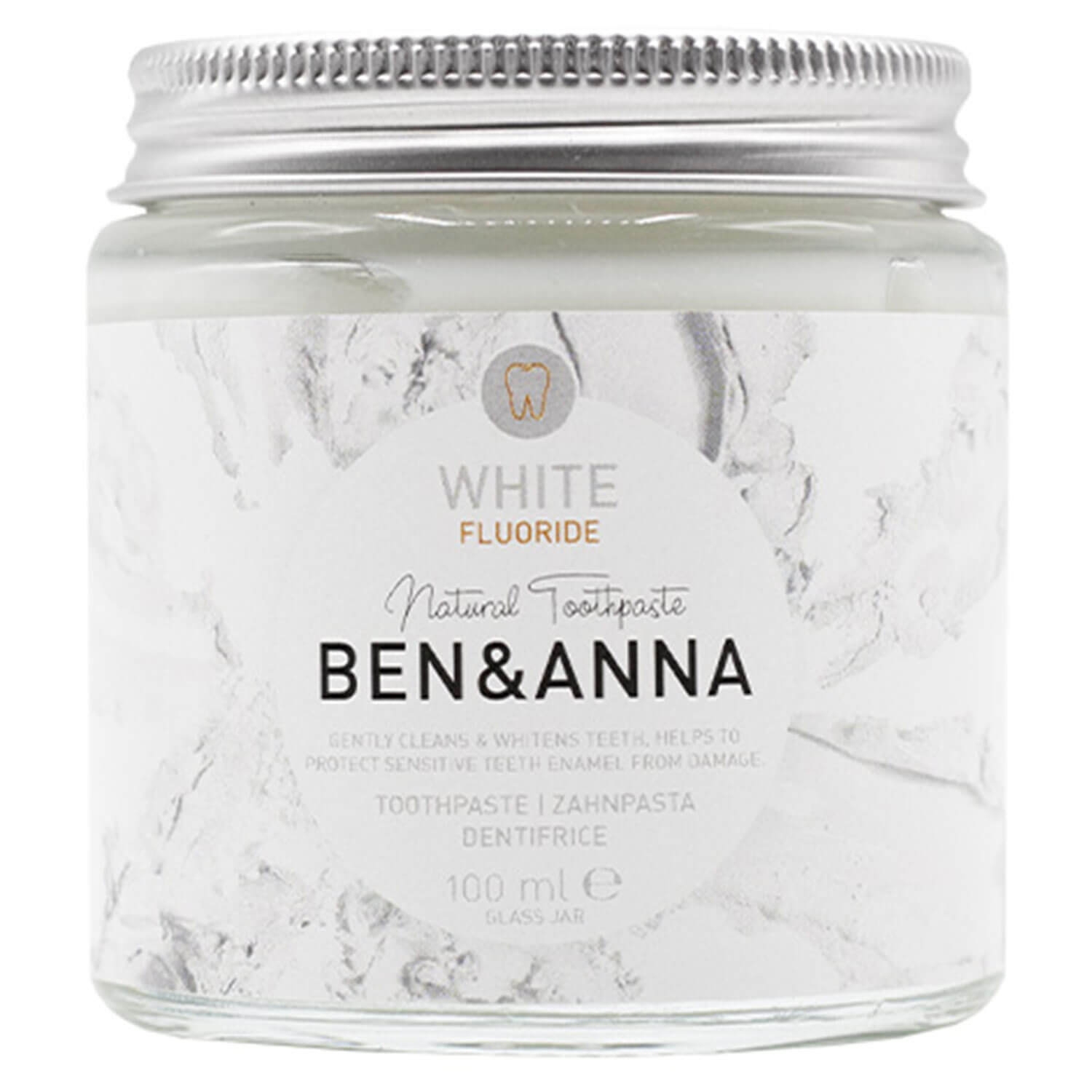 Product image from BEN&ANNA - Toothpaste White Fluorid