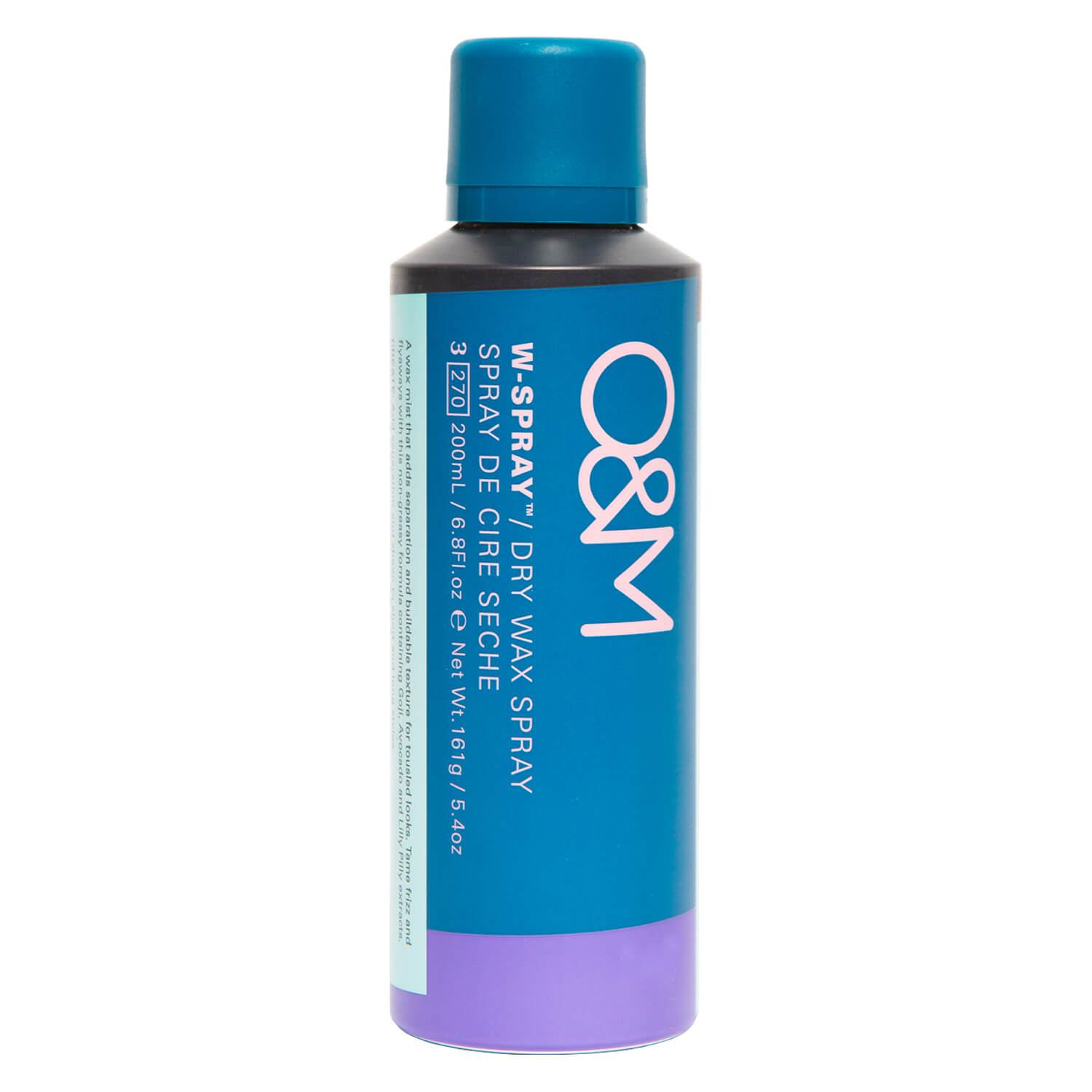 O&M Styling - W-Spray Dry Wax Spray