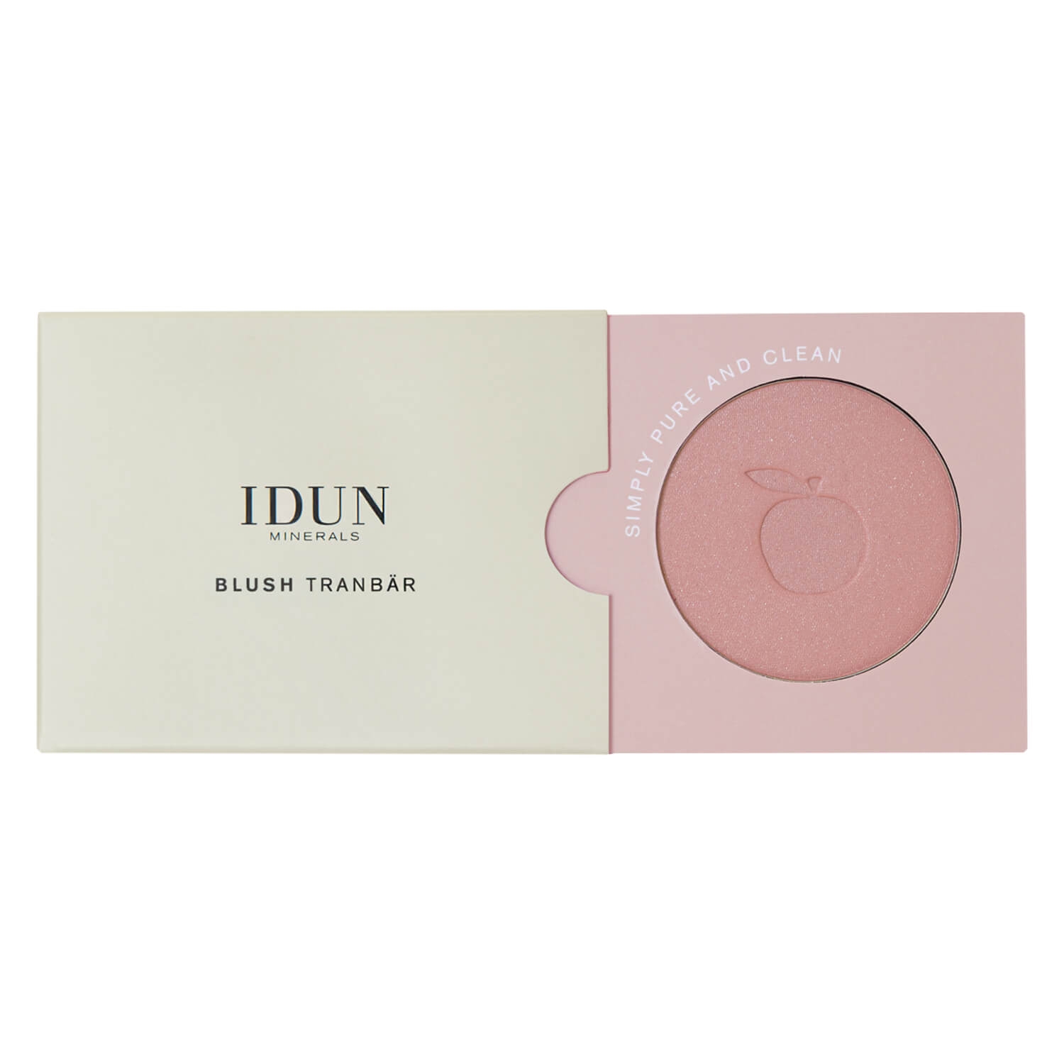 Product image from IDUN Teint - Mineral Blush Tranbär Light Pink