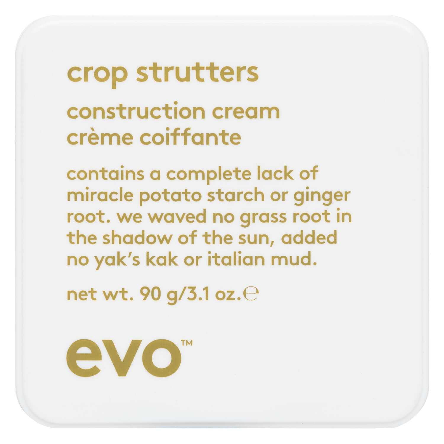 Produktbild von evo style - crop strutters construction cream