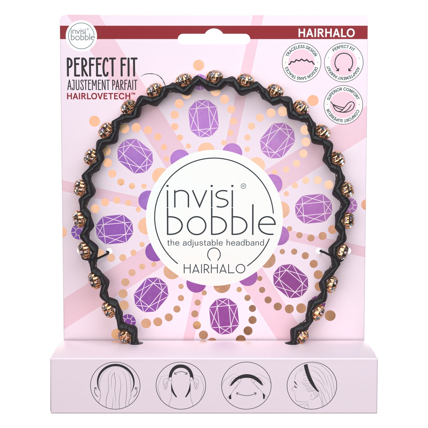 Product image from invisibobble HAIRHALO - British Royal Put your Crown On