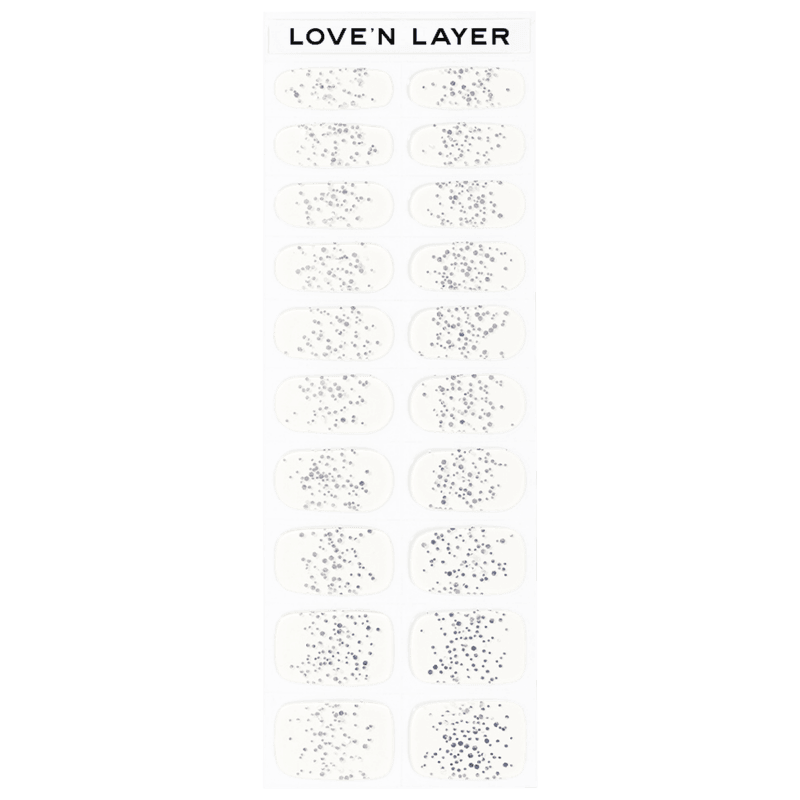 LoveNLayer - Funky Sparkle Silver