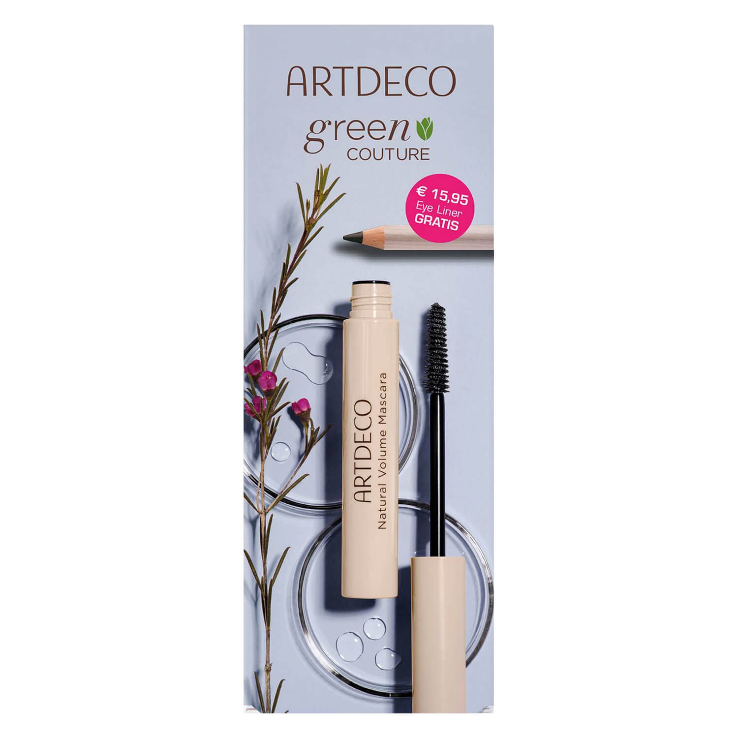 Produktbild von green COUTURE - Natural Volume Mascara & Smooth Eyeliner Set