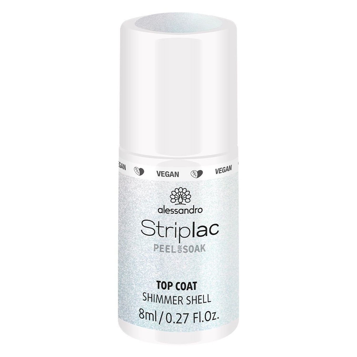 Product image from Striplac Peel or Soak - Top Coat Shimmer Shell