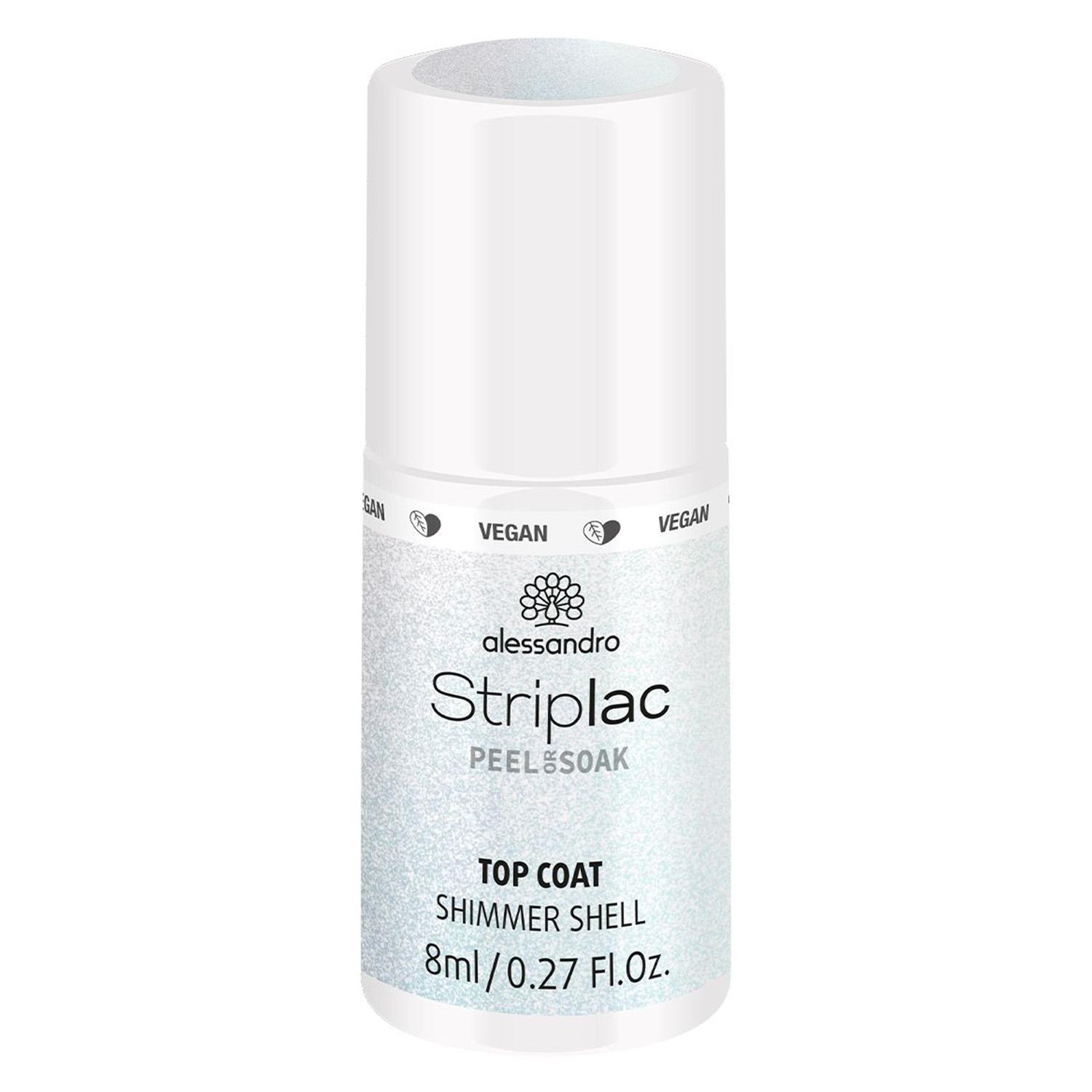 Striplac Peel or Soak - Top Coat Shimmer Shell