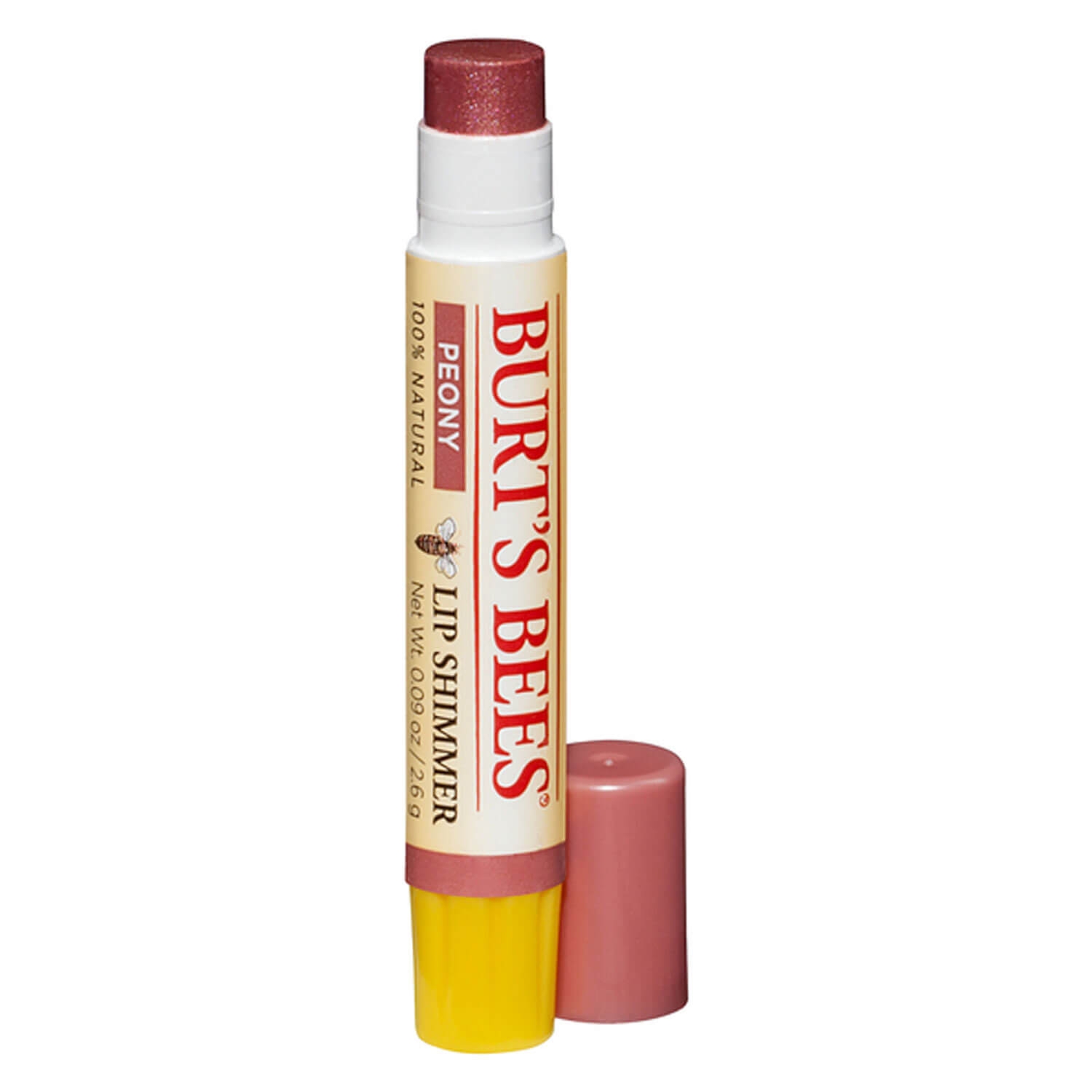 Produktbild von Burt's Bees - Lip Shimmer Peony