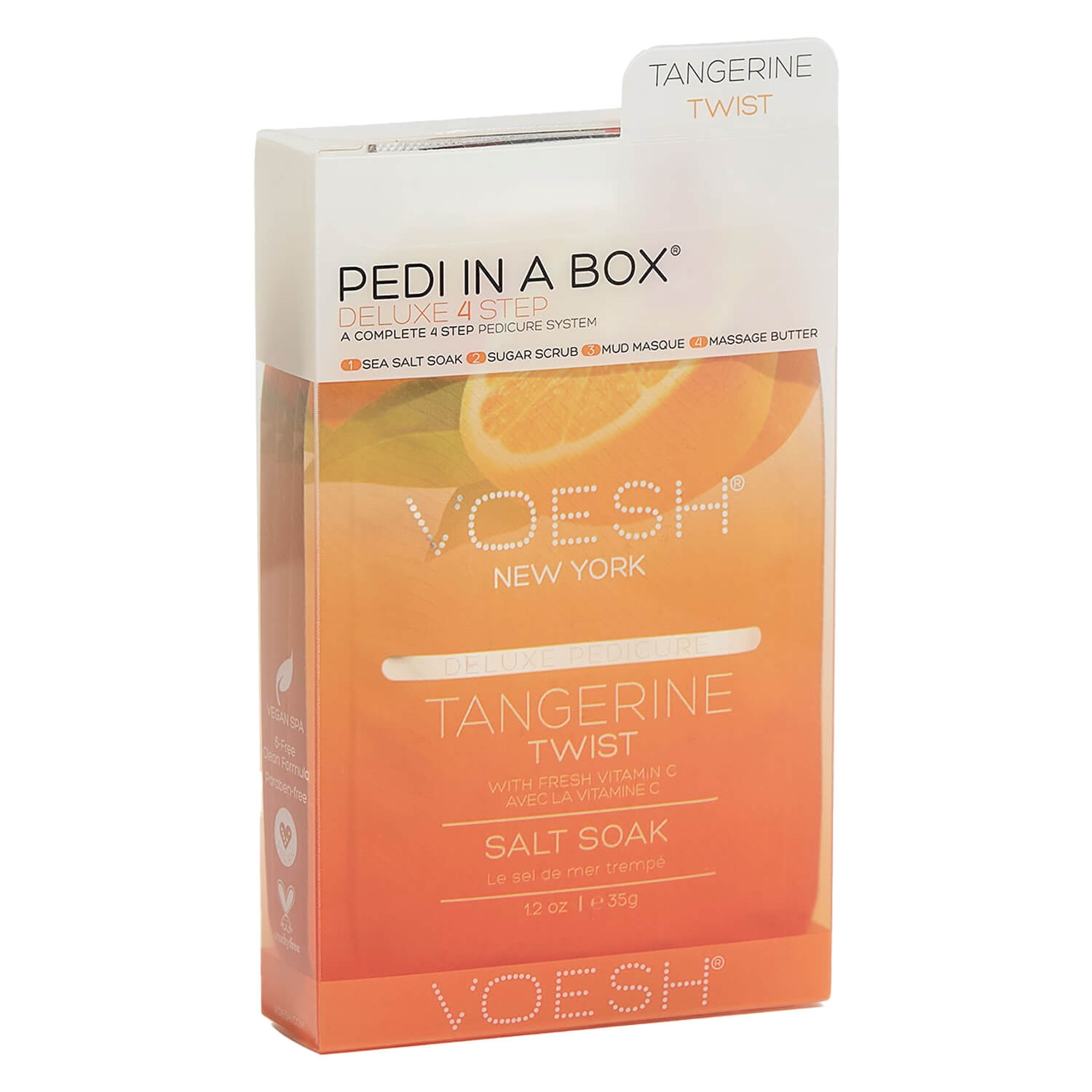 Image du produit de VOESH New York - Pedi In A Box 4 Step Tangerine Twist