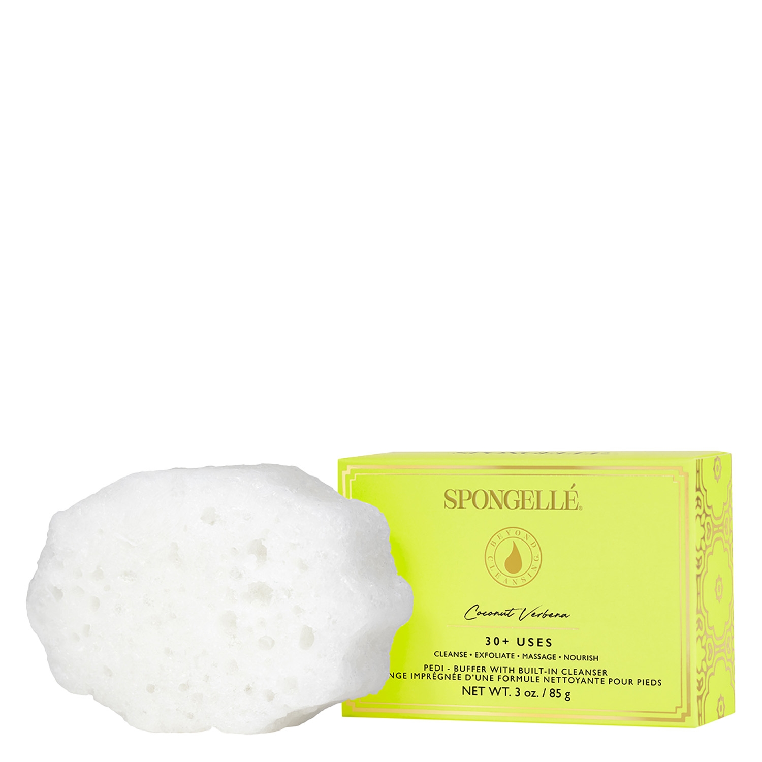 Product image from SPONGELLÉ Pedi-Buffer - Coconut Verbena