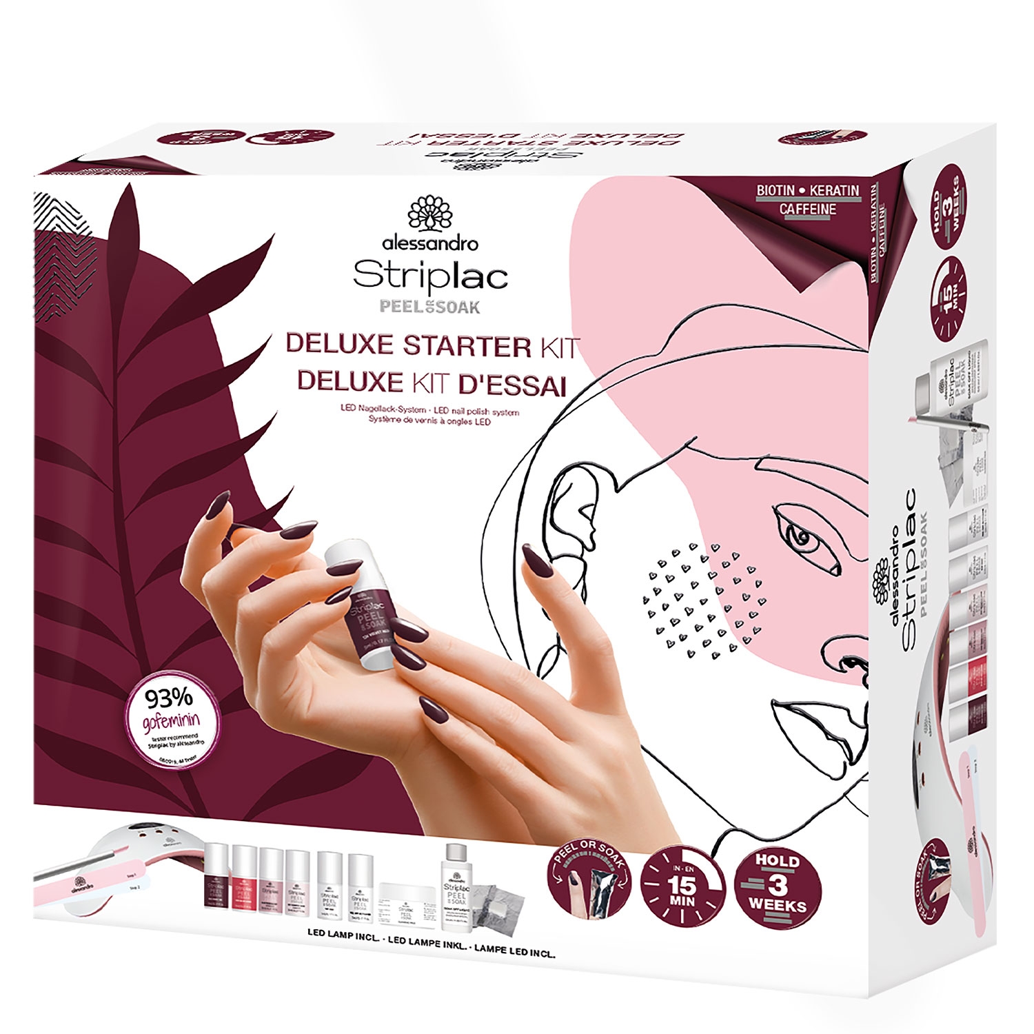 Product image from Striplac Peel or Soak - Starter Kit Deluxe
