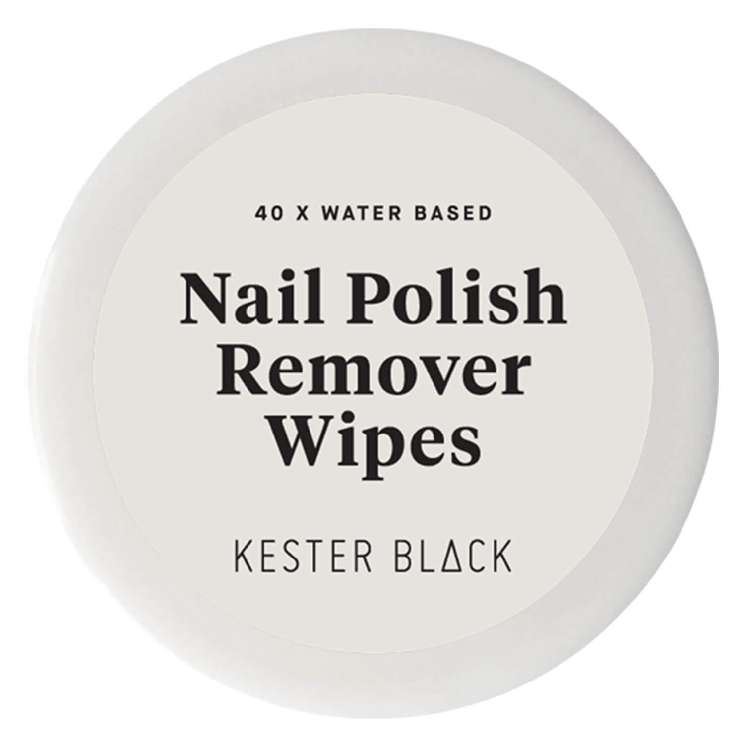 KB Nail Care - Water Based Nail Polish Remover Wipes