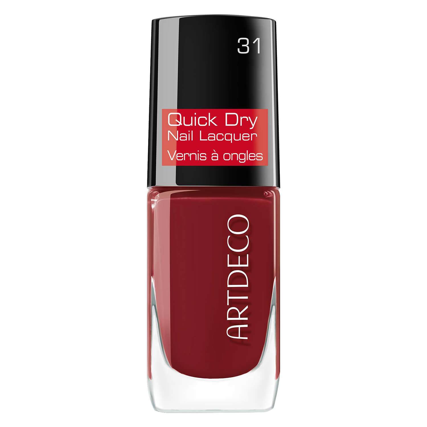 Quick Dry Nail Lacquer Confident Red 31