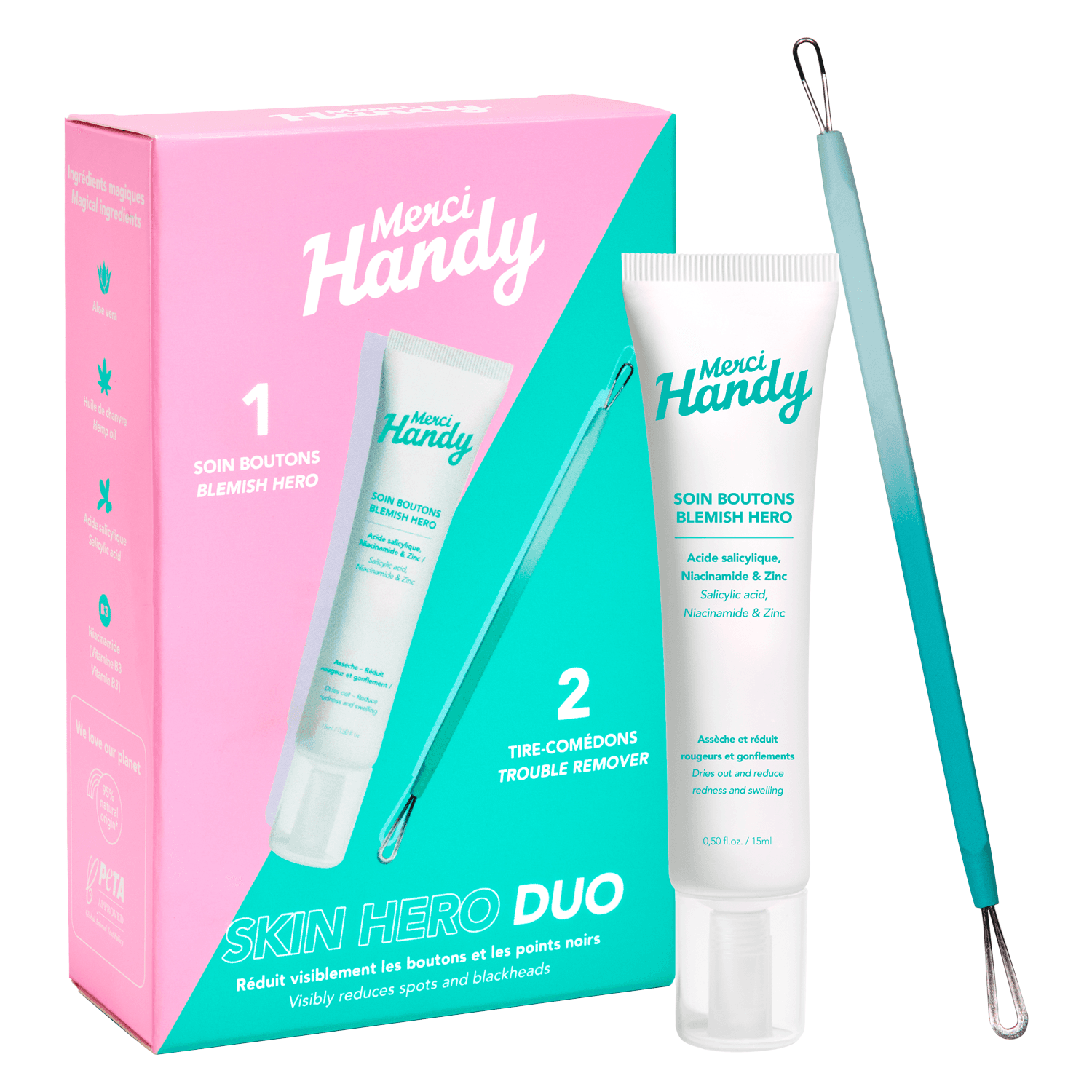 Merci Handy - Kit Skin Hero Duo