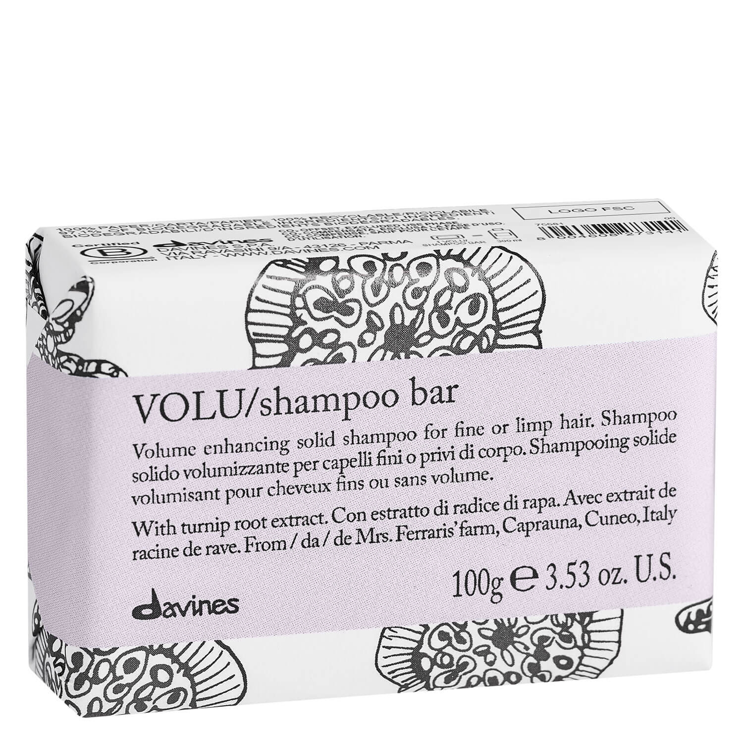 Image du produit de Essential Haircare - VOLU Shampoo Bar