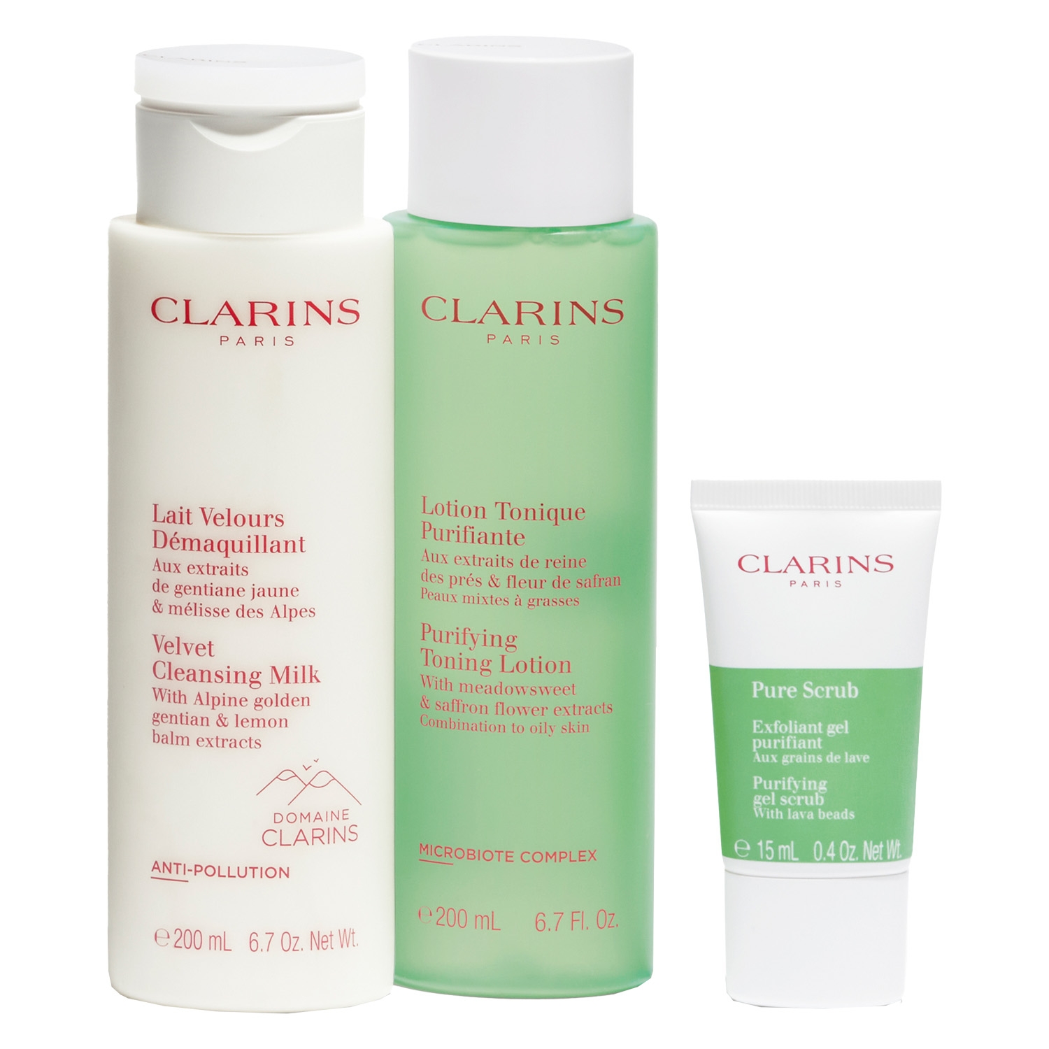 Product image from Clarins Specials - Oily Skin Cleansing Set