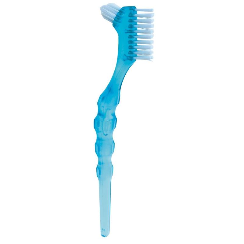 Miradent - Protho Brush De Luxe brosse pour prothèses, bleue