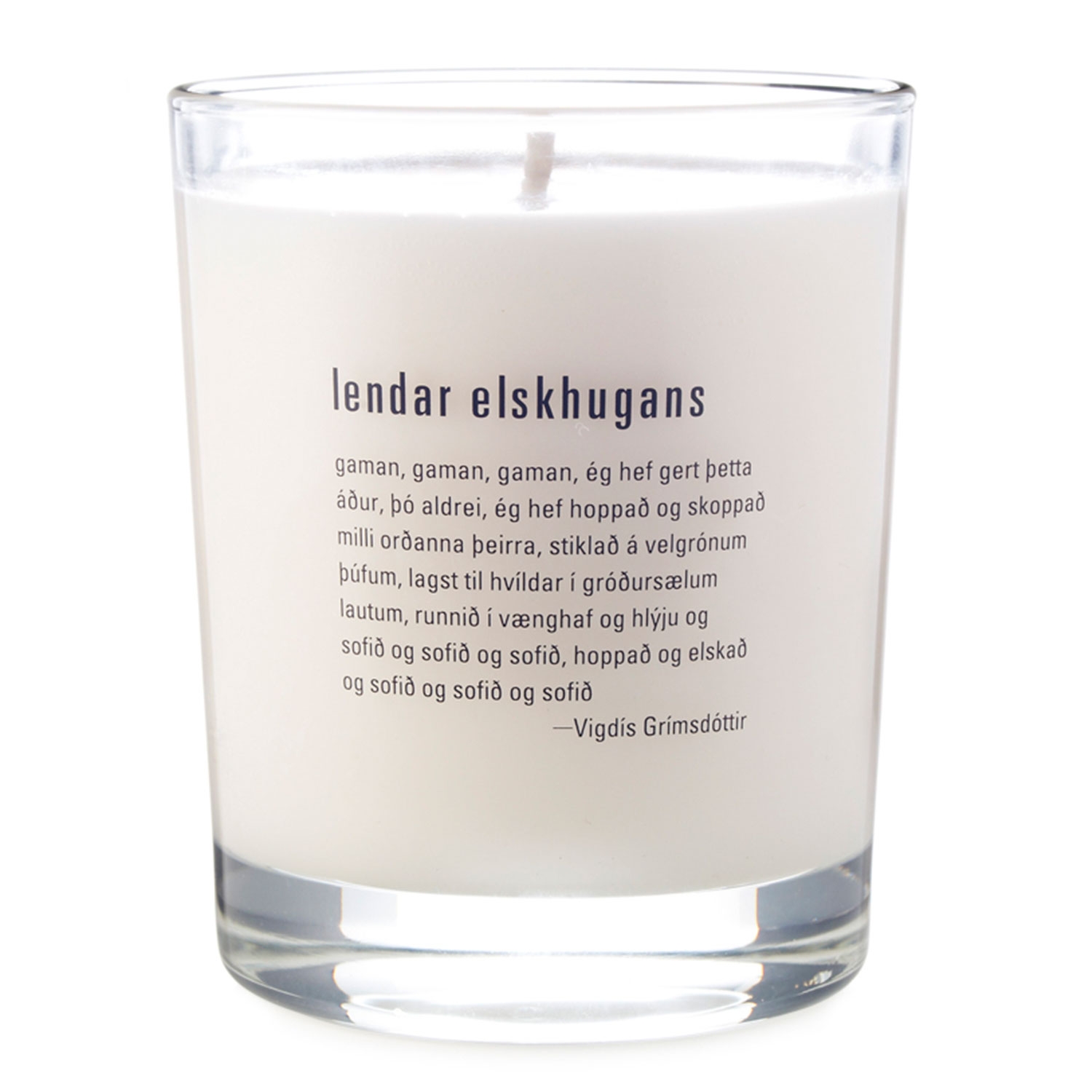 Product image from Sóley Scent - Lendar elskhugans Luxury candle