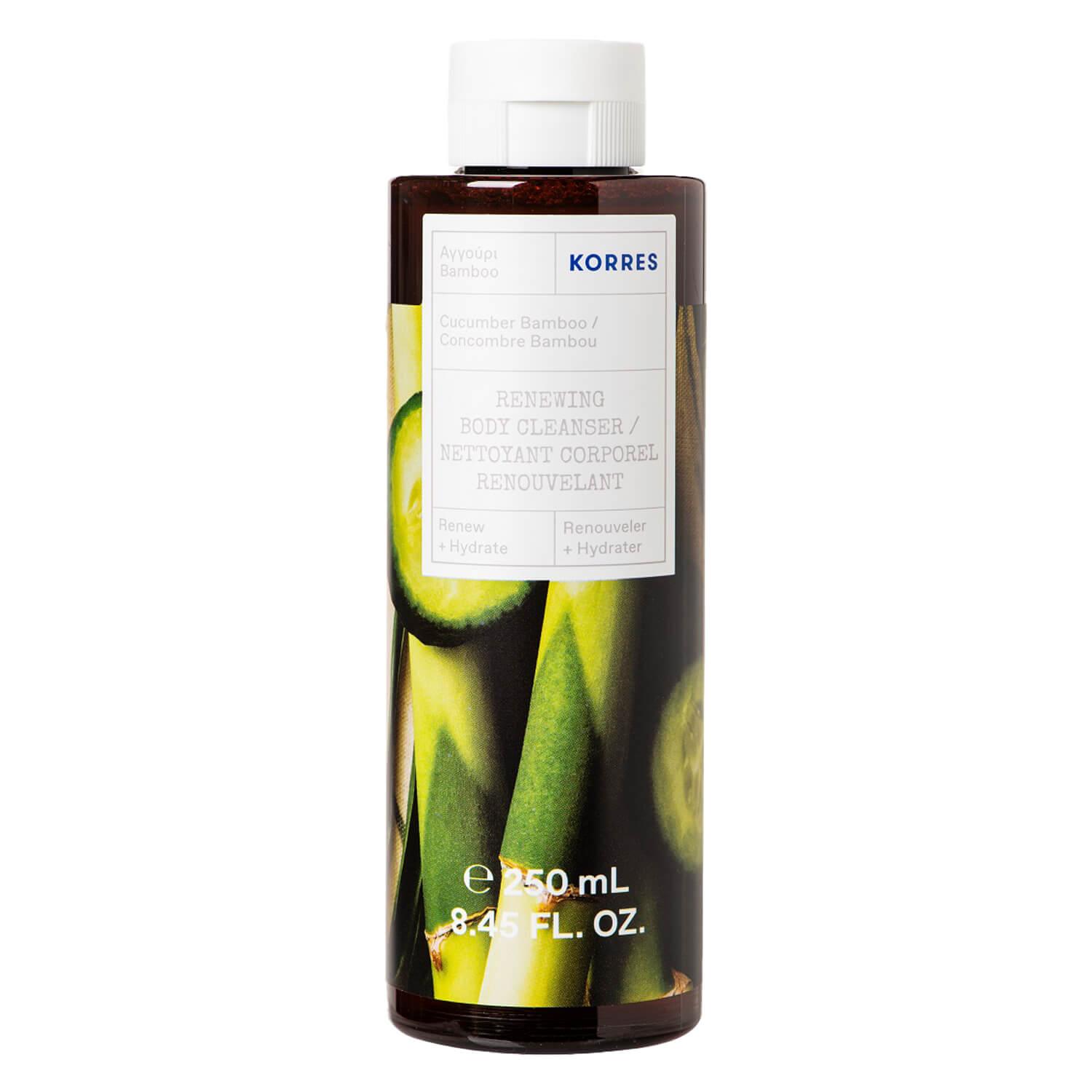 Korres Care - Cucumber Bamboo Renewing Body Cleanser