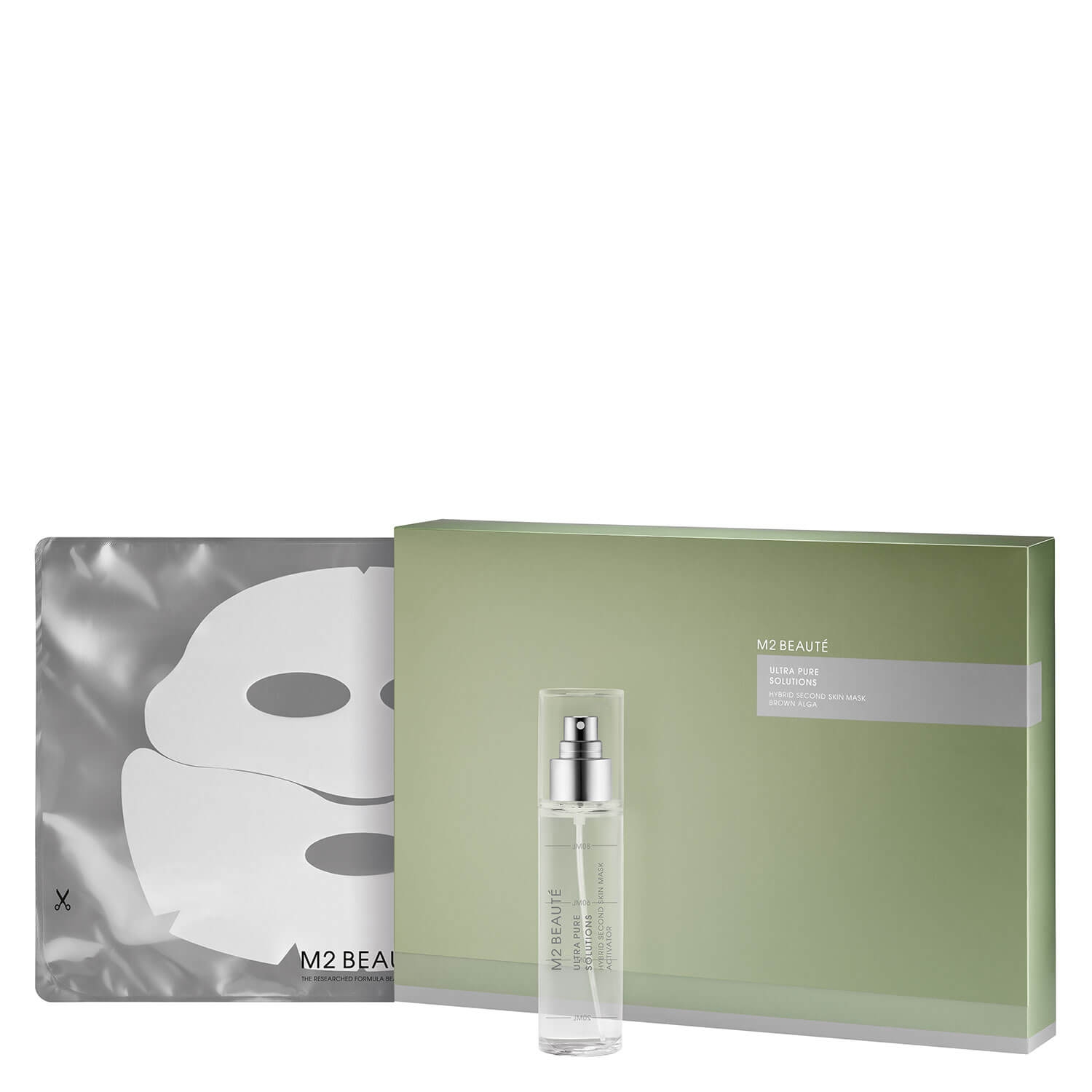 Product image from M2Beauté - Ultra Pure Solutions Hybrid Second Skin Mask Brown Alga