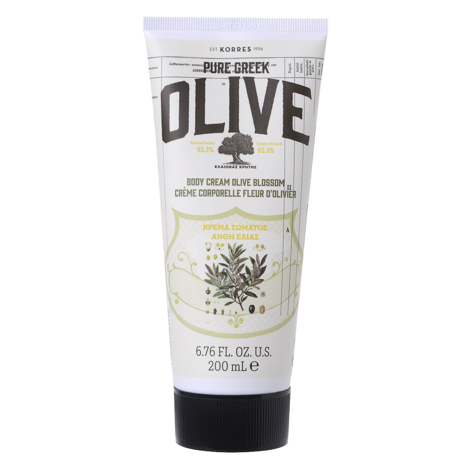 Produktbild von Korres Care - Pure Greek Olive Blossom Body Cream