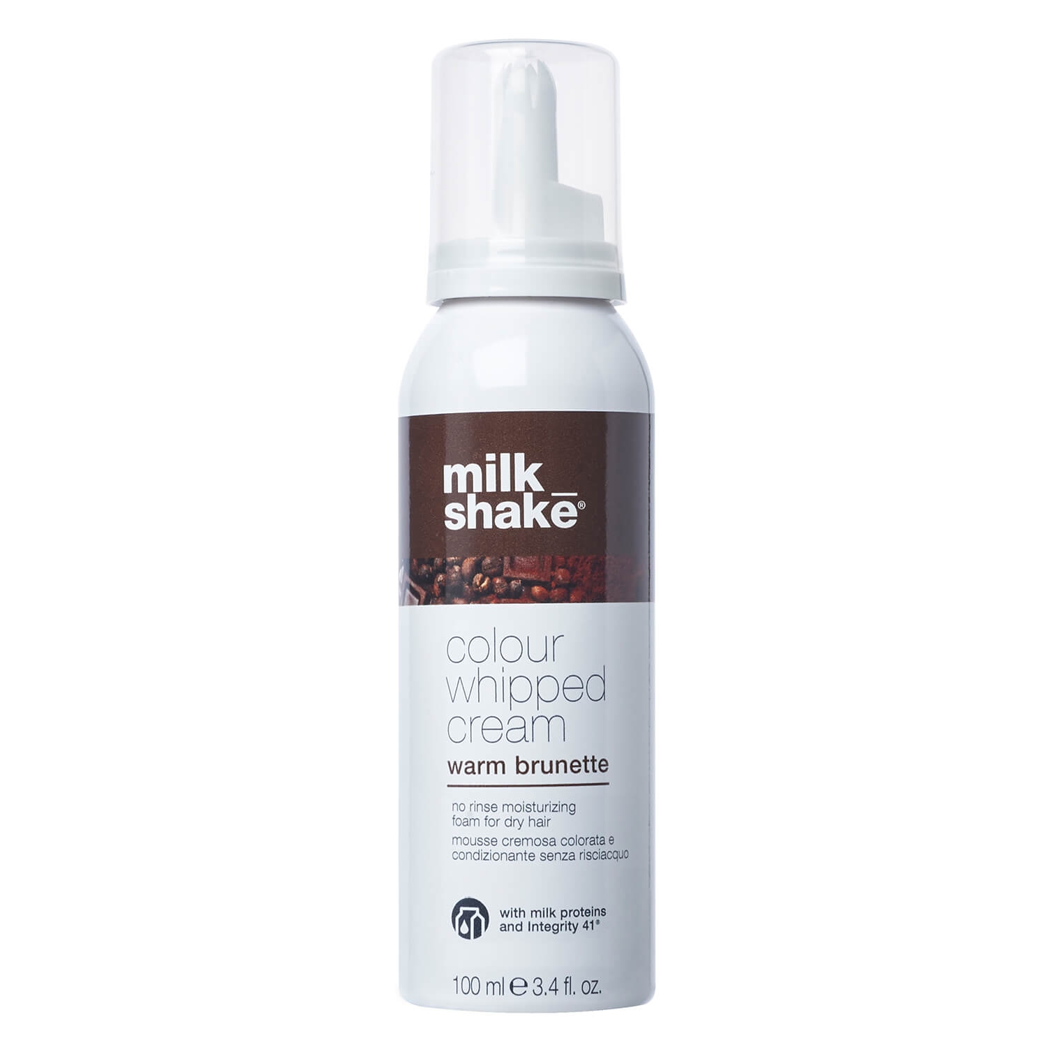 Produktbild von milk_shake colour whipped cream - warm brunette