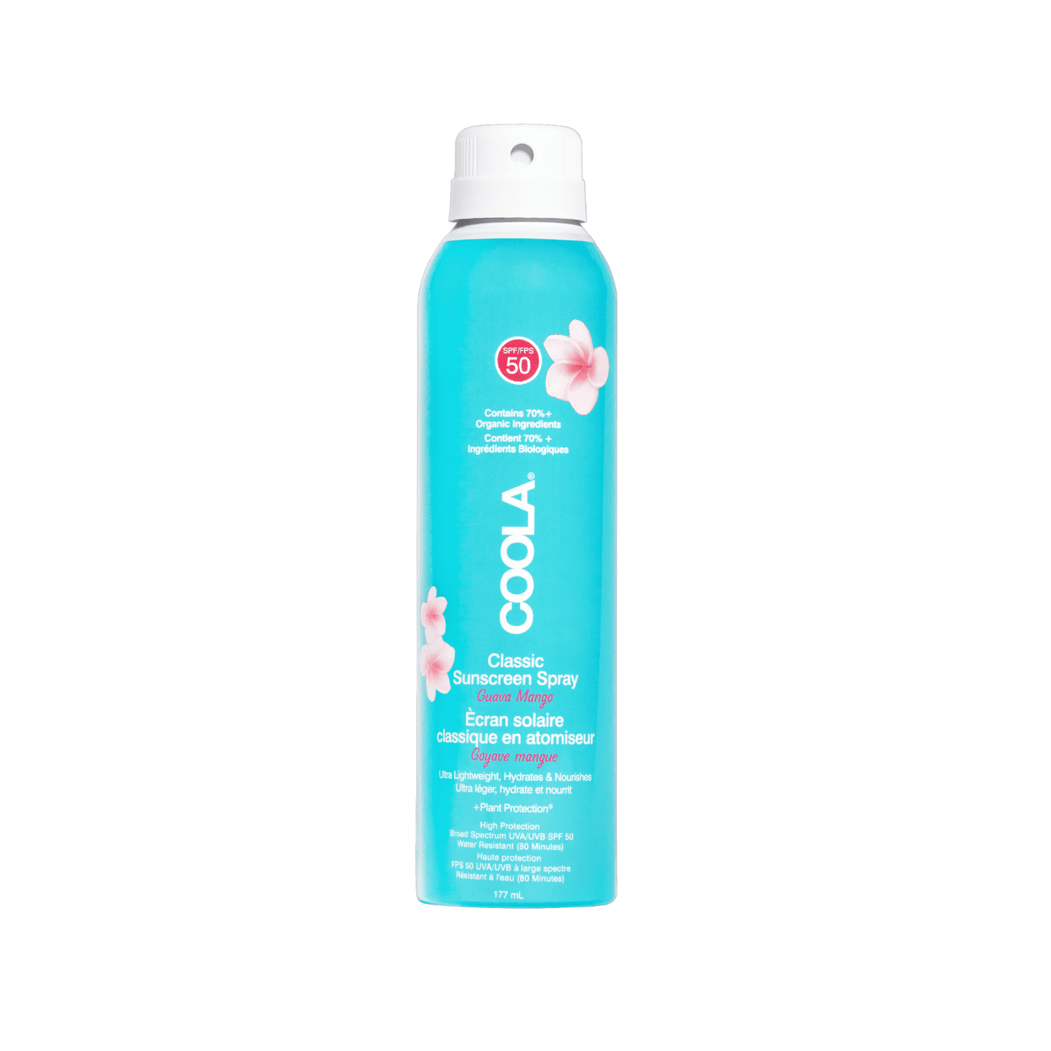 COOLA - Classic Body Organic Sunscreen Spray SPF50 Guava Mango