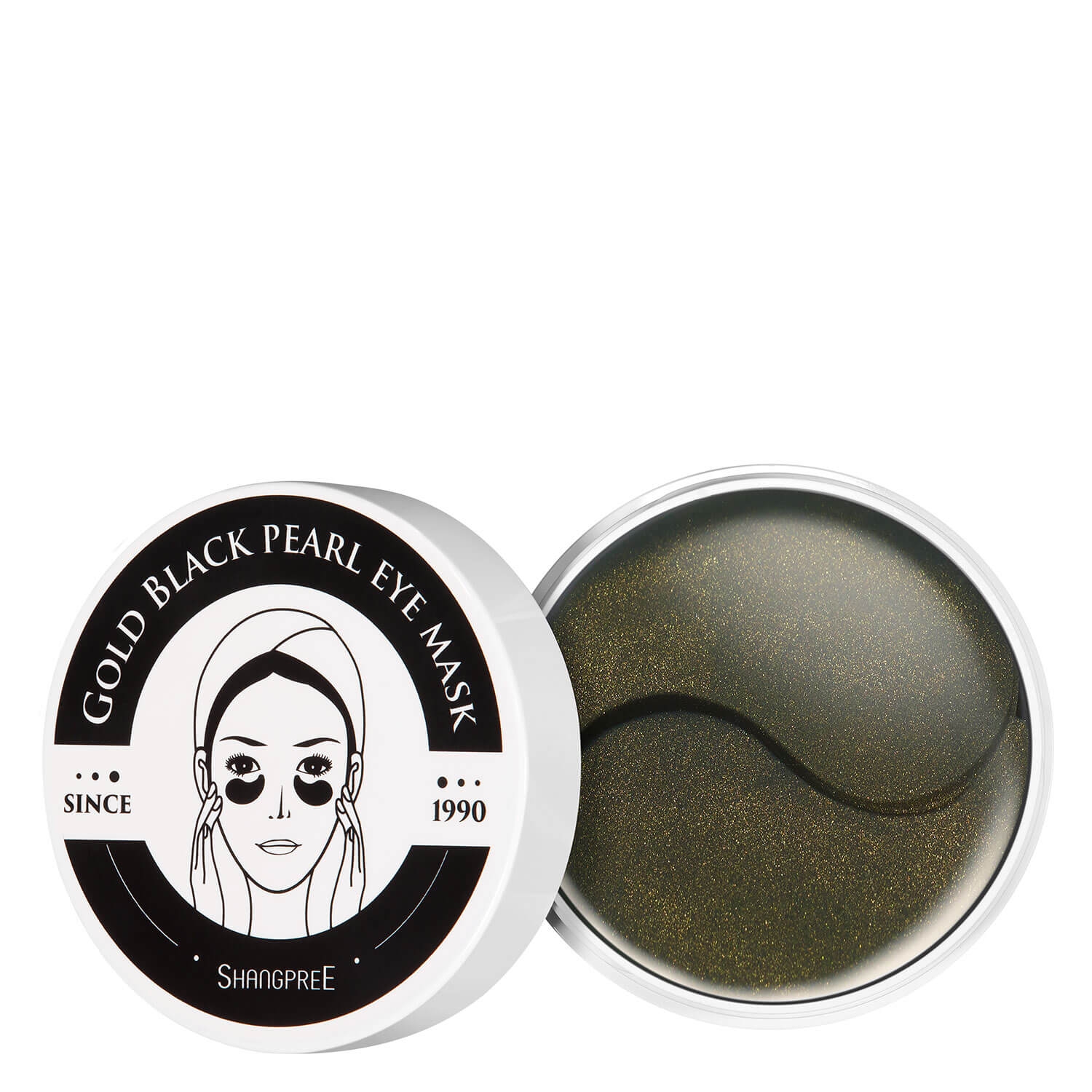 Produktbild von SHANGPREE - Gold Black Pearl Eye Mask