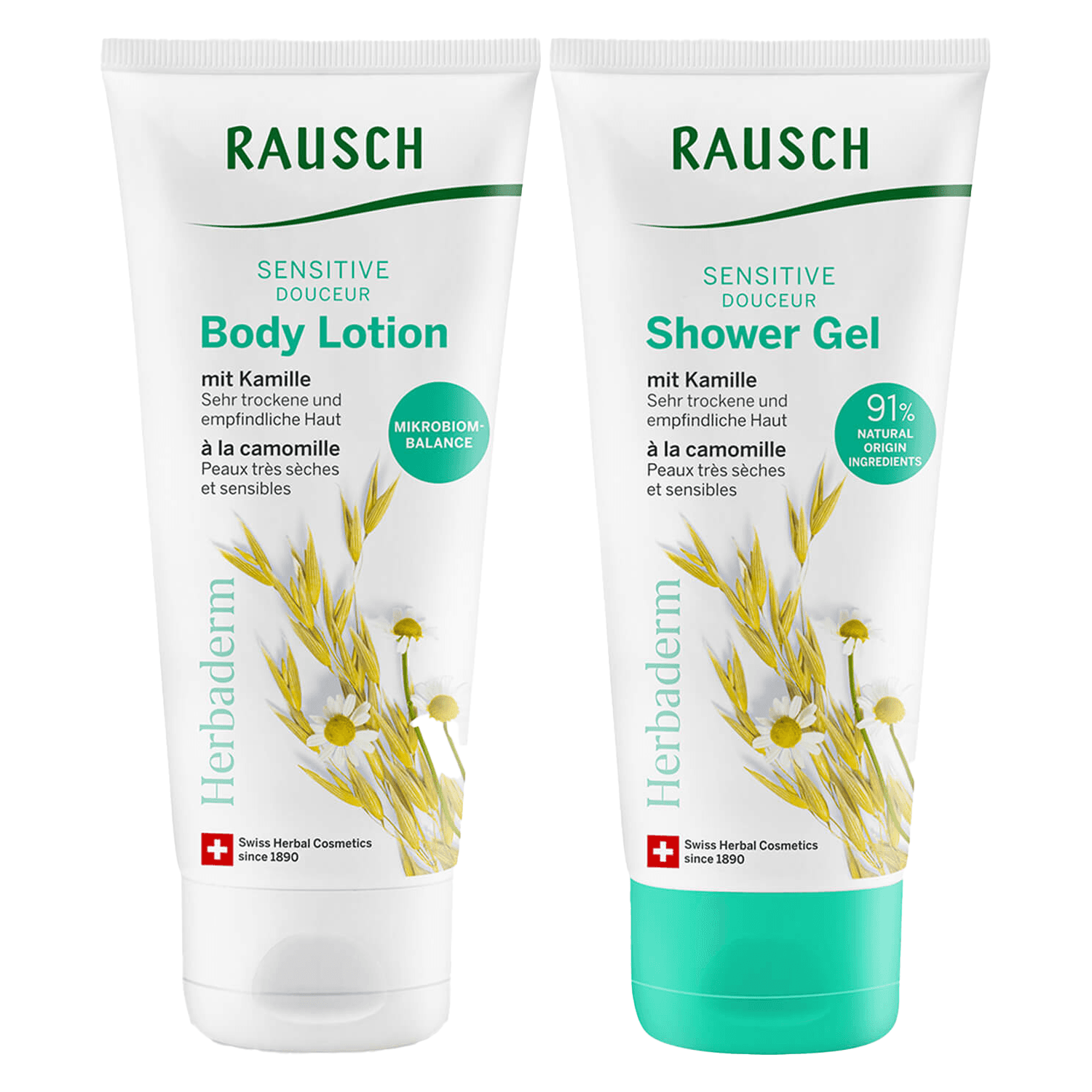 RAUSCH Body - Sensitive Shower Gel & Body Lotion Kamille