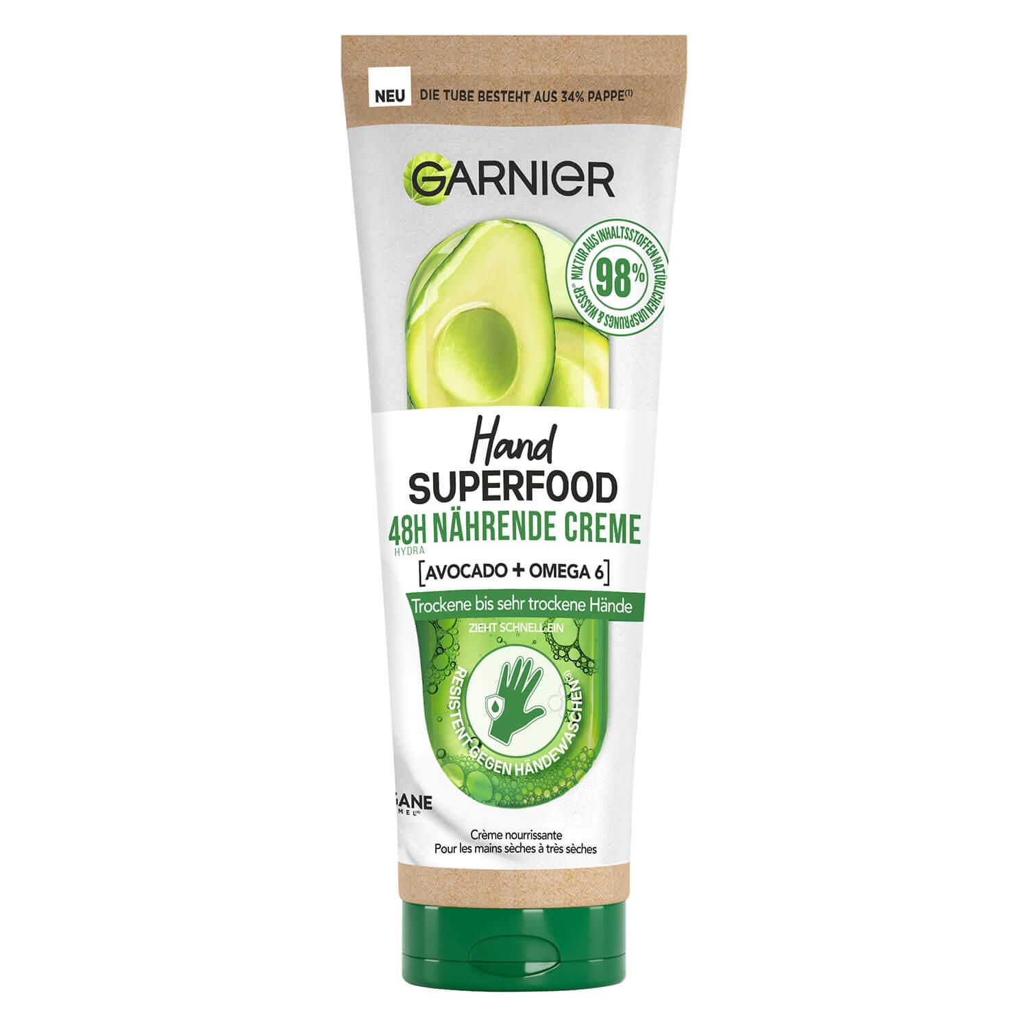 Skinactive Body - Hand Superfood 48H Crème Hydratant Pour Les Mains Avocado + Omega-6