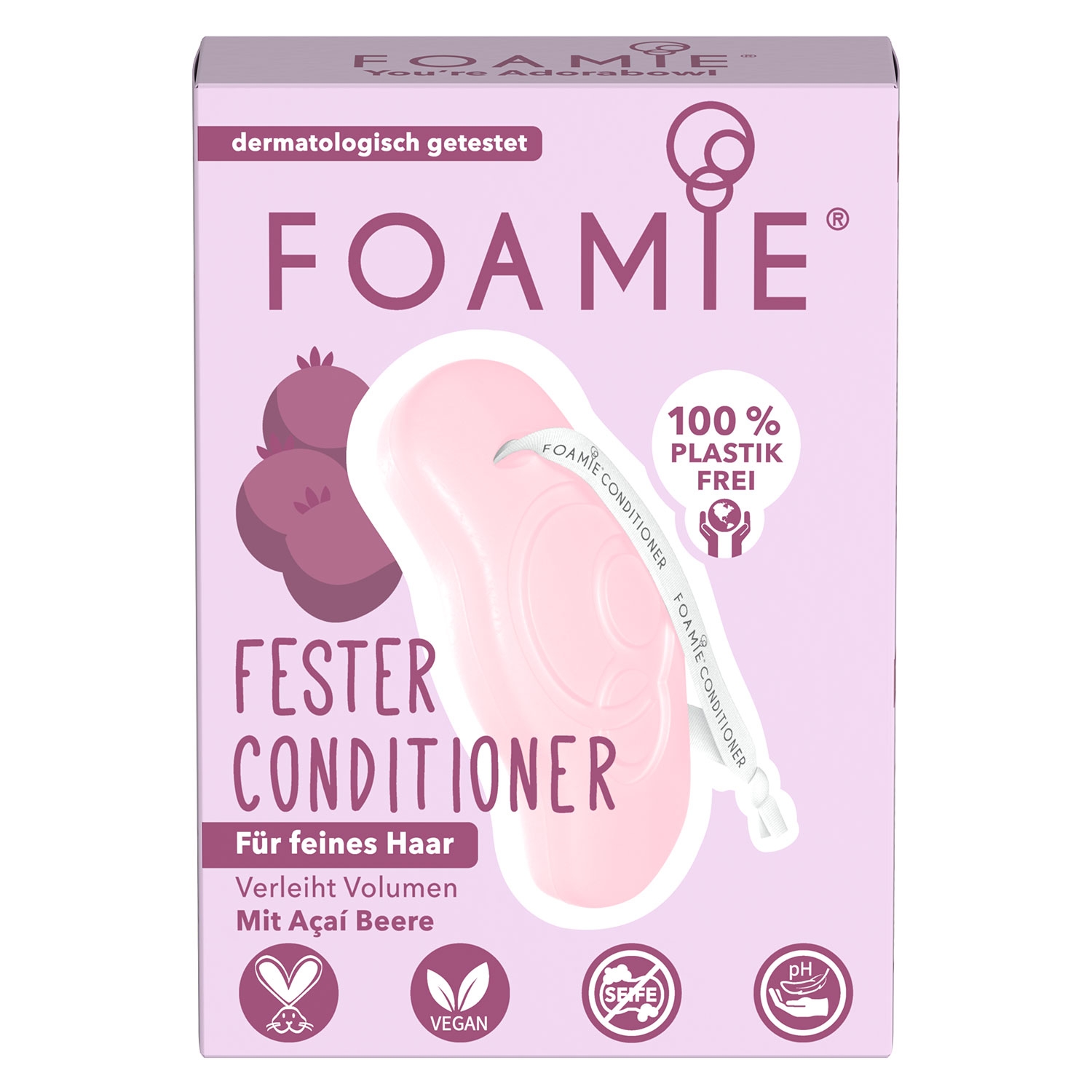 Produktbild von Foamie - Fester Conditioner You're Adorabowl