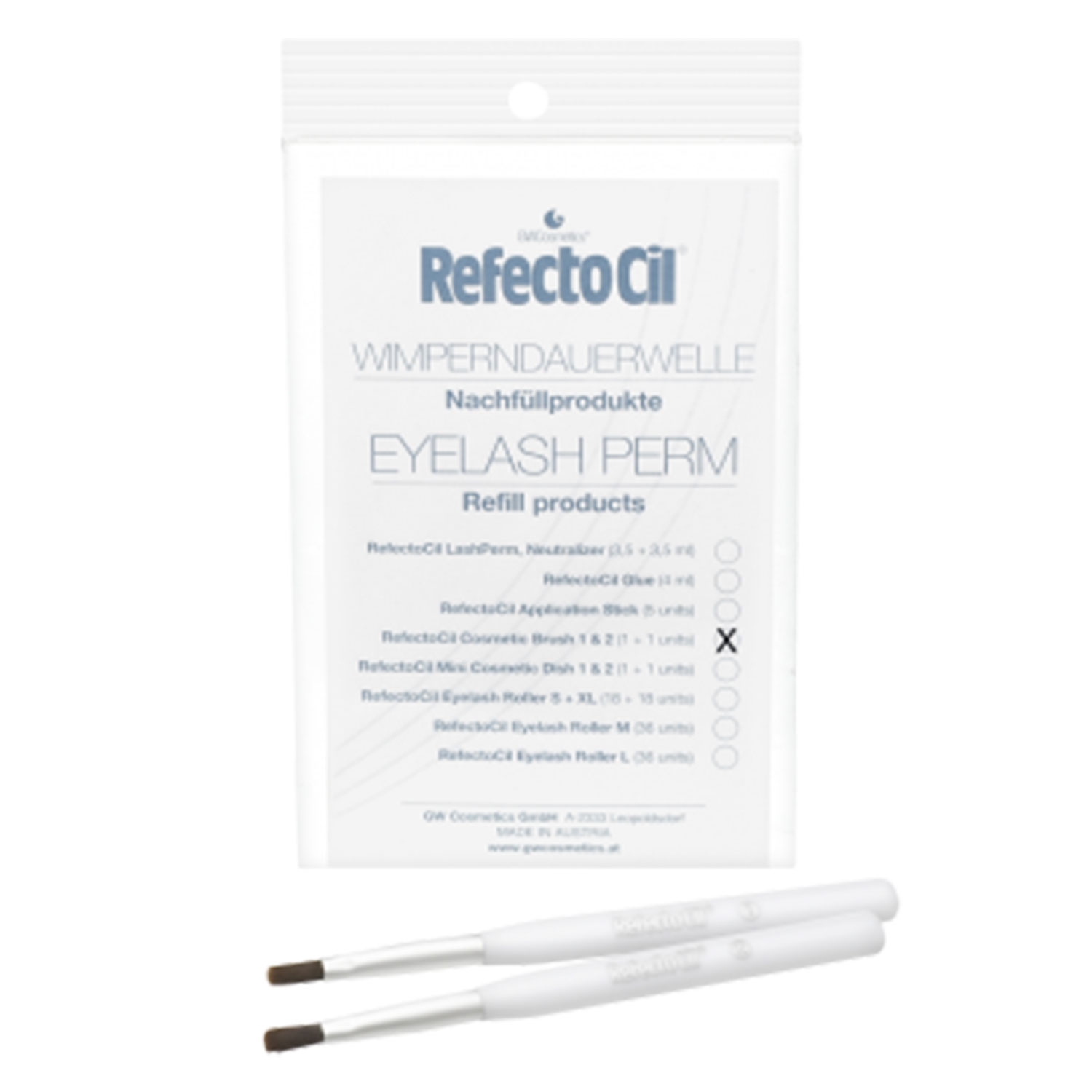 Product image from RefectoCil - Cosmetic Brush 1 & 2
