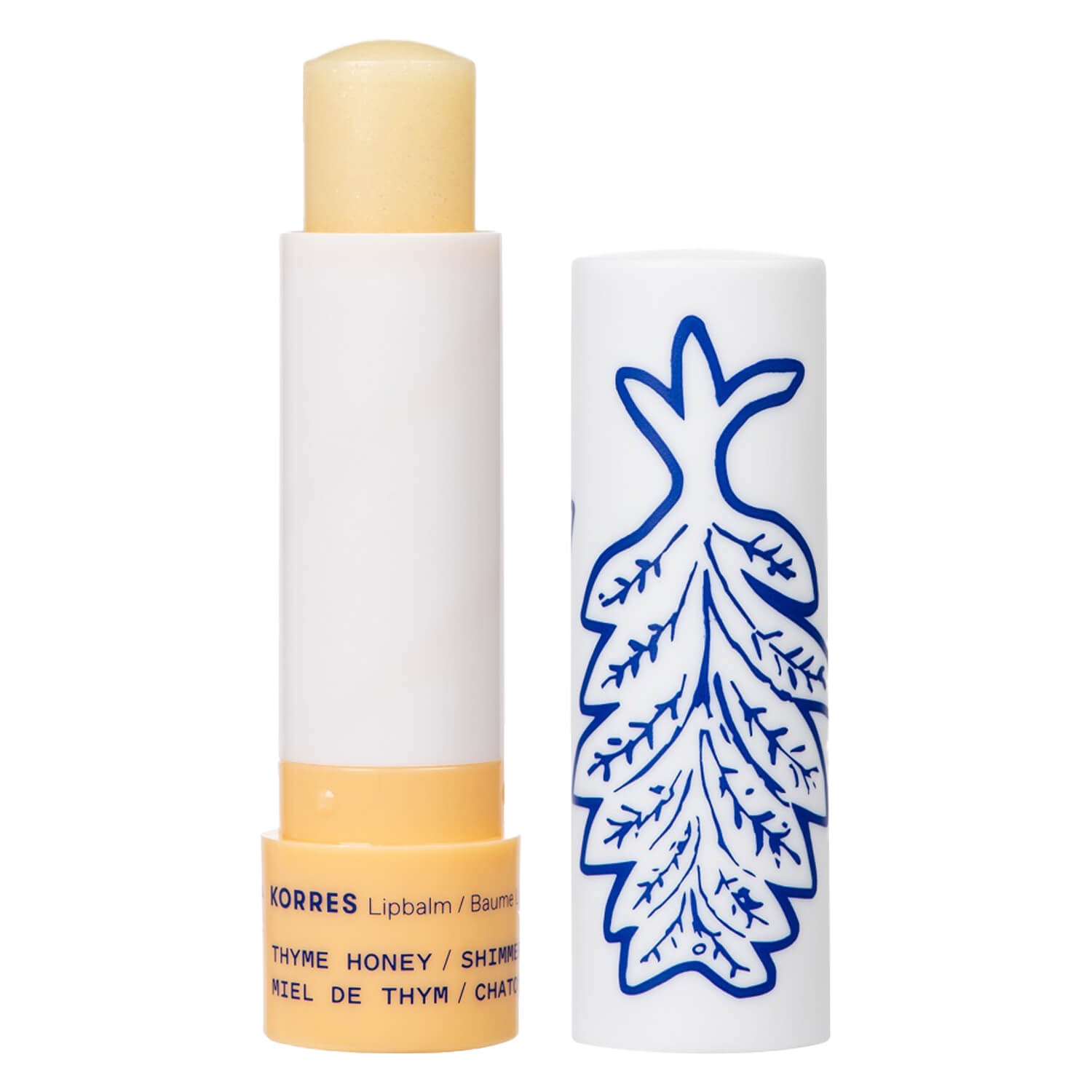 Product image from Korres Care - Thyme Honey Lip Balm Shimmery