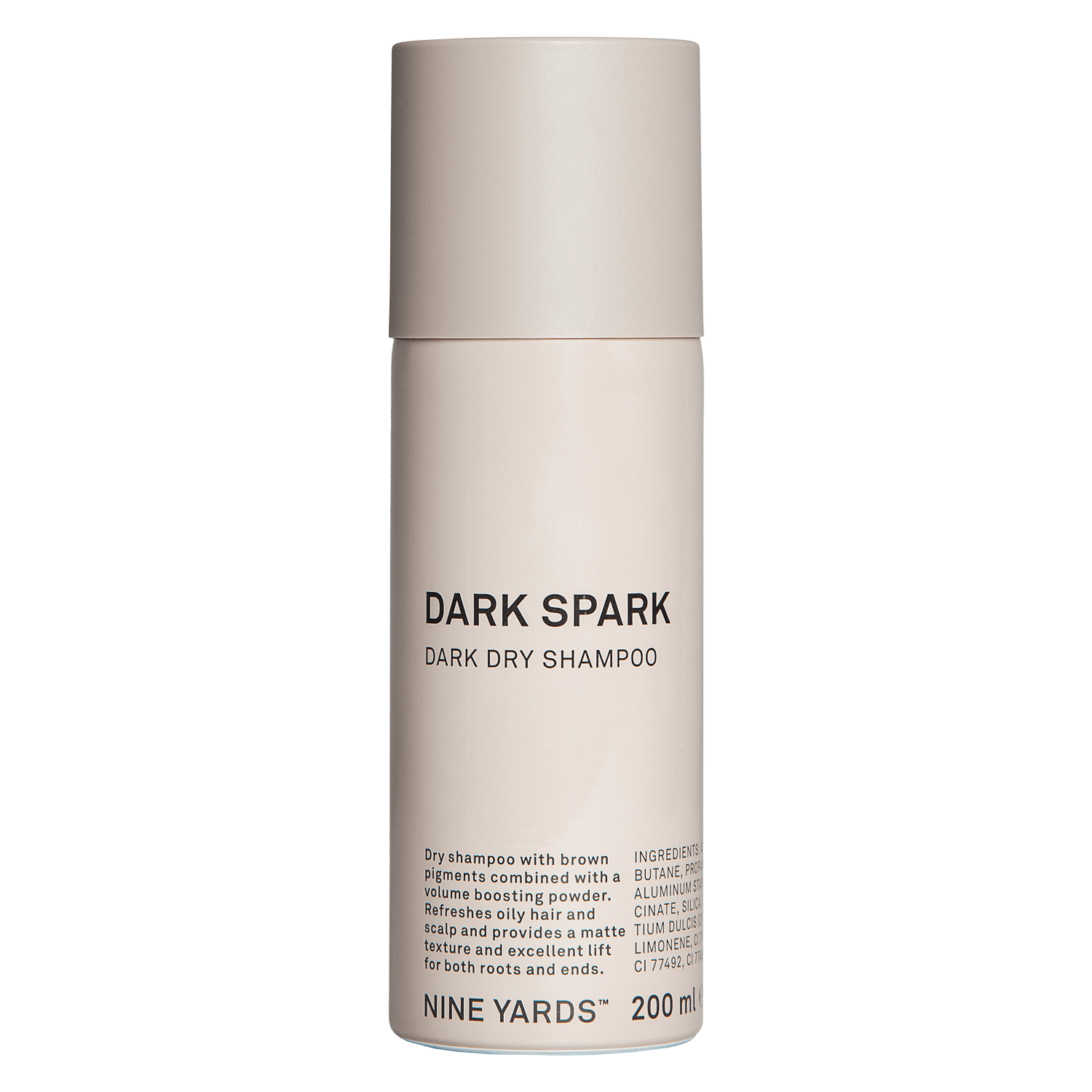 Product image from Nine Yards - Dark Spark Dry Shampoo