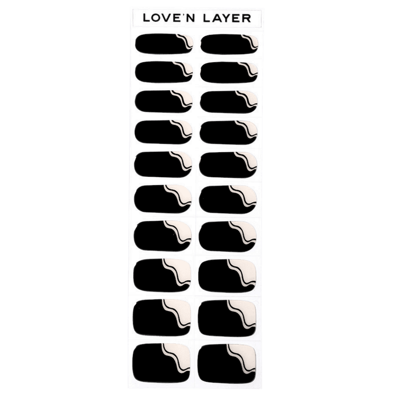 LoveNLayer - French Swirl Black