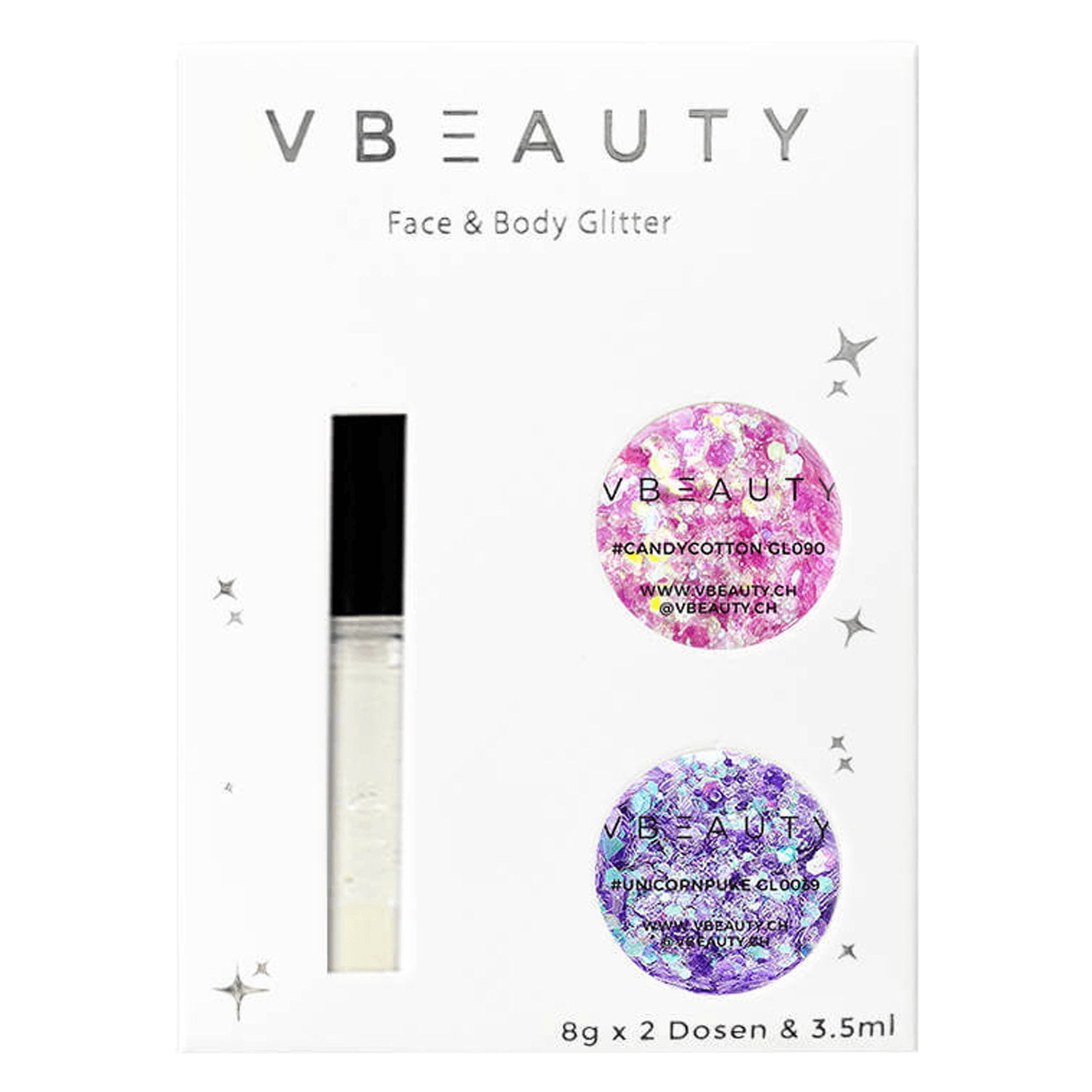 Produktbild von VBEAUTY Make Up - Chunky Glitter Unicorn Dust