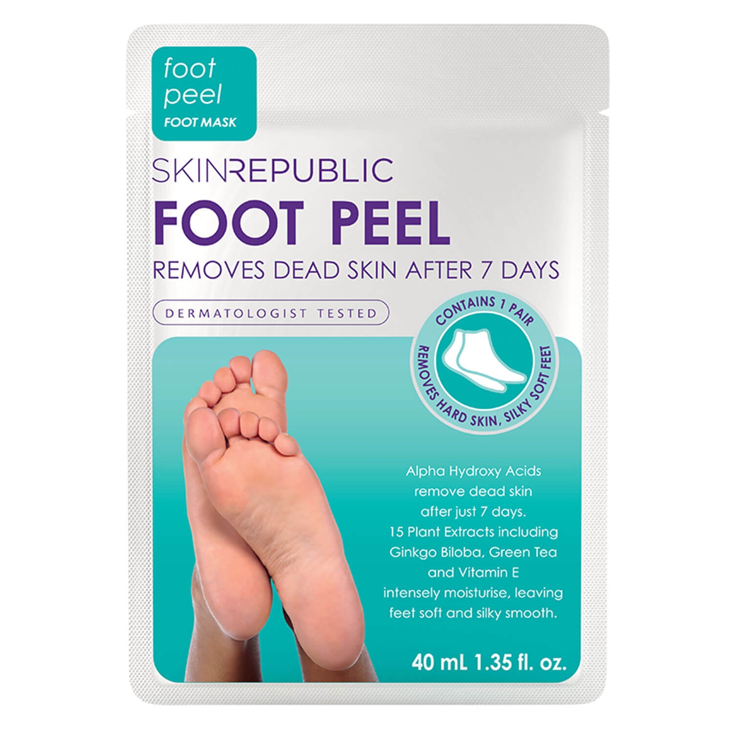 Produktbild von Skin Republic - Foot Peel