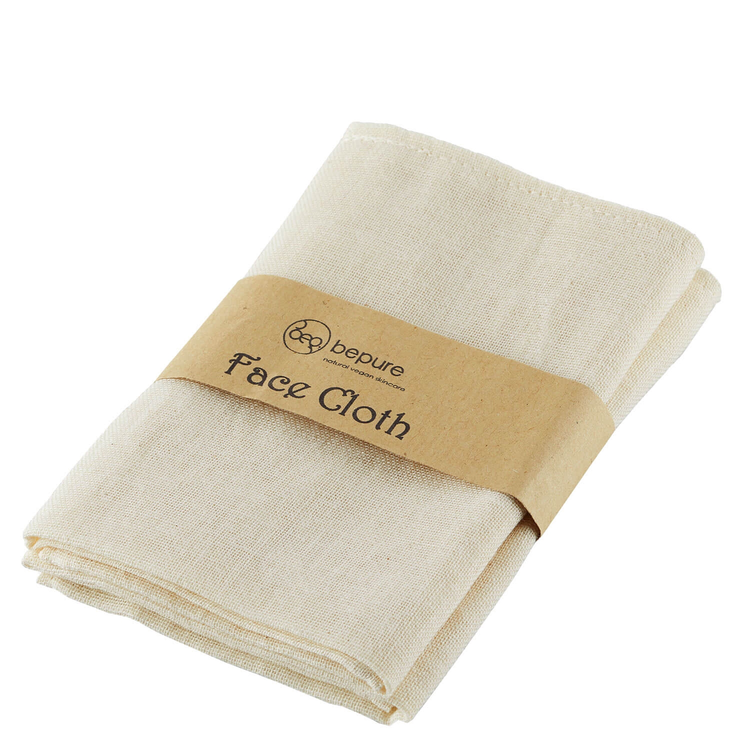 Product image from bepure - ORGANIC FACE CLOTH (2er Pack)