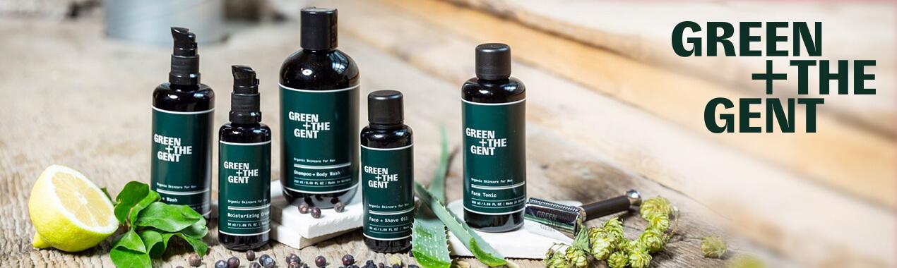 Brand banner from Green + The Gent