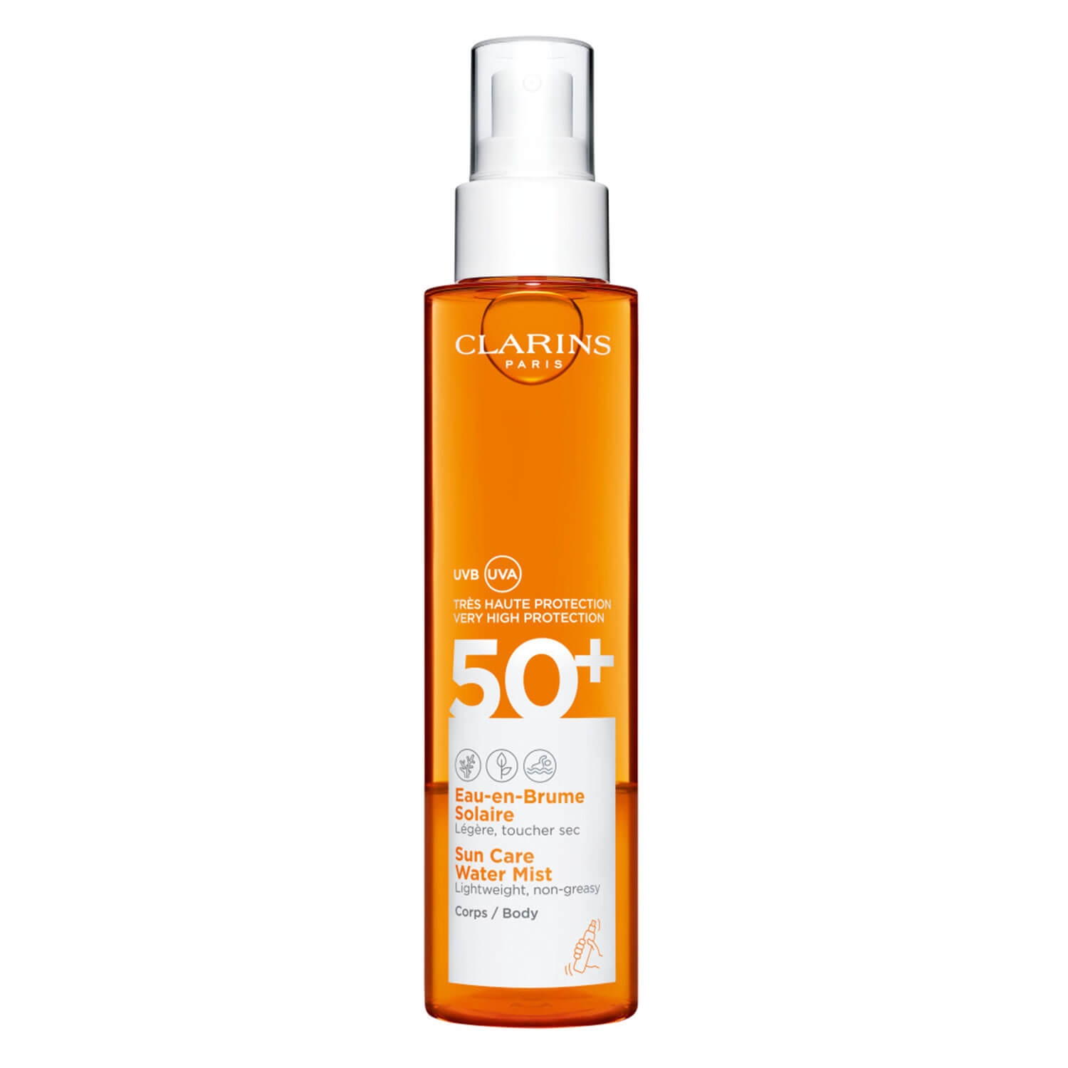 Product image from Clarins Sun - Sun Care Water Mist SPF50+