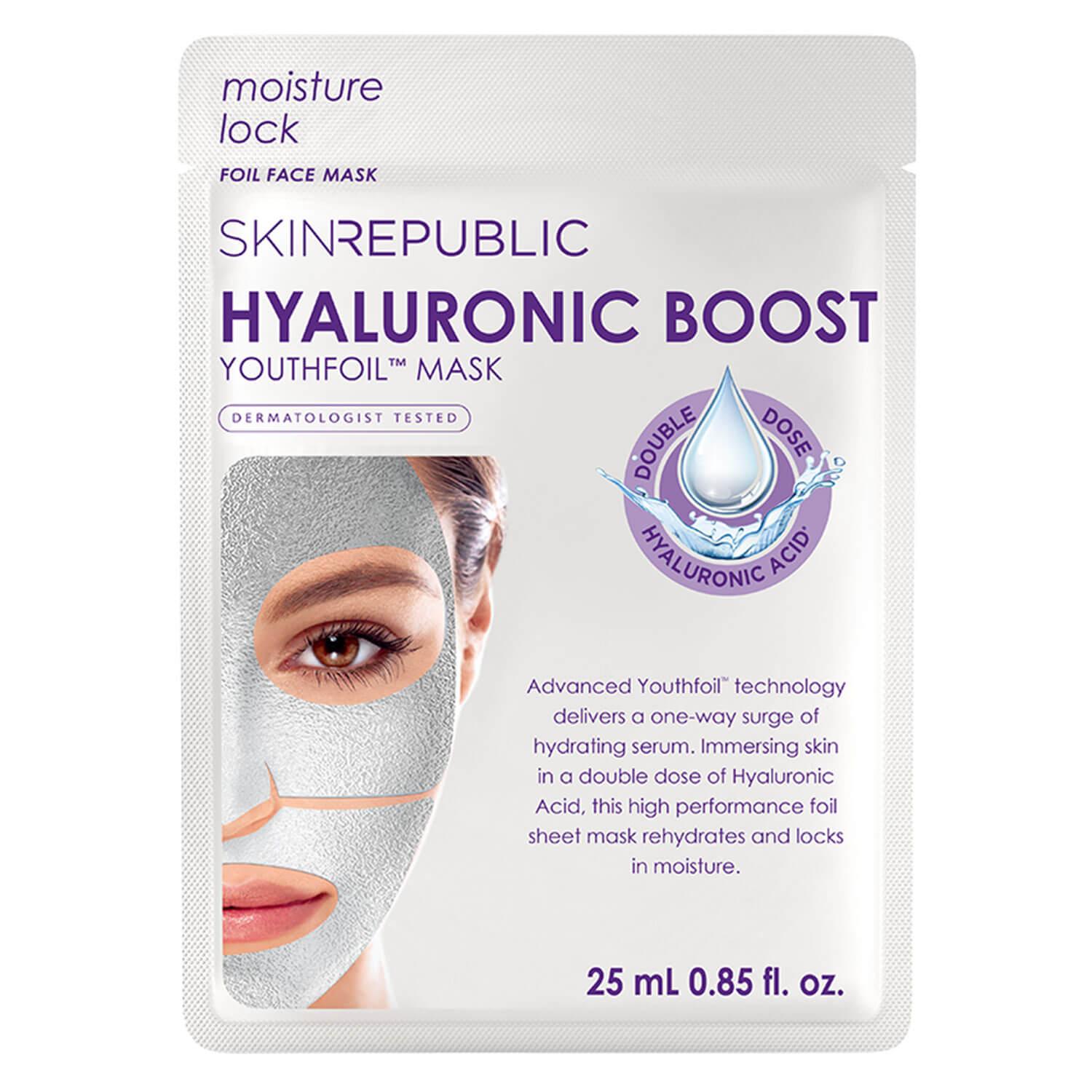 Skin Republic - Hyaluronic Boost Youthfoil Face Mask