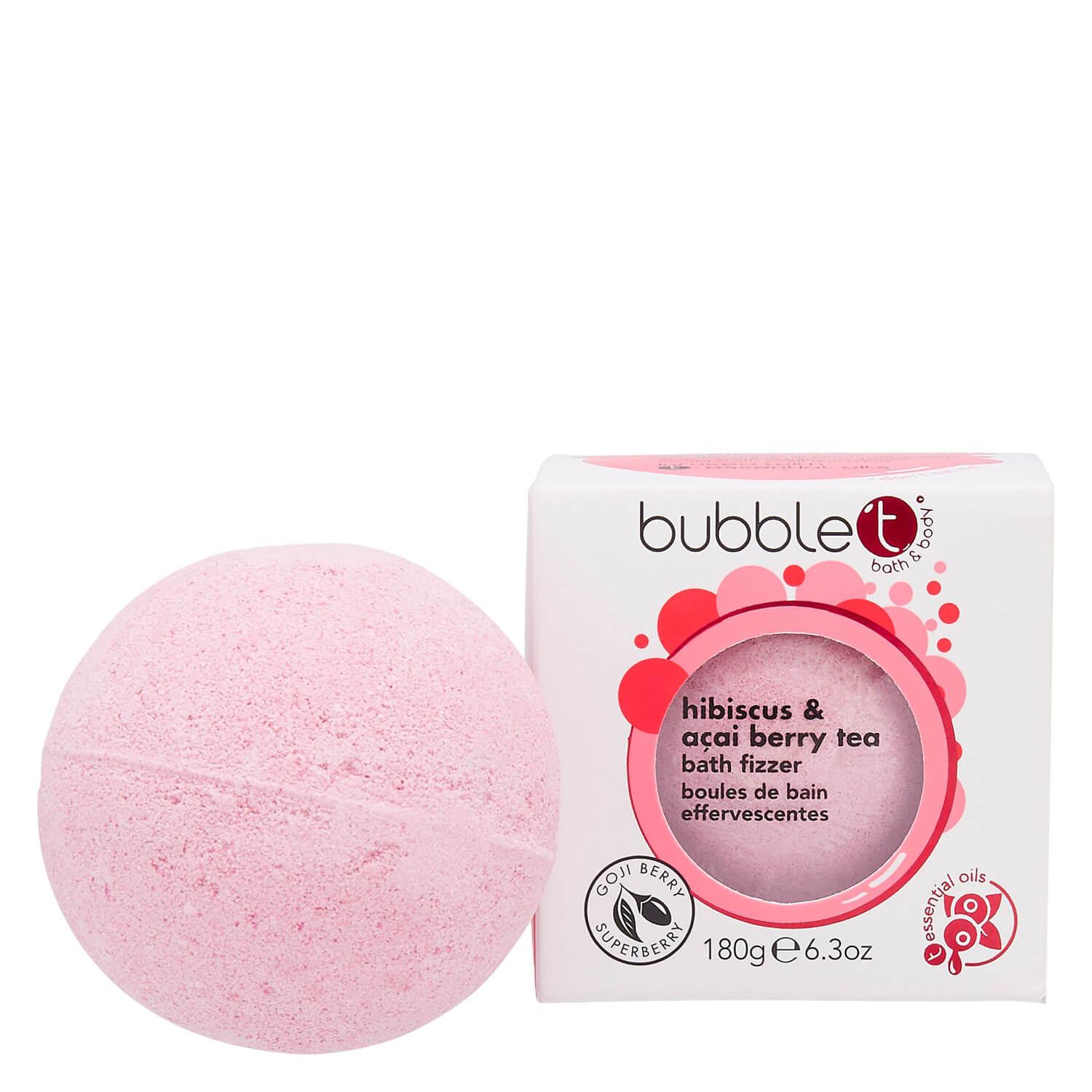 bubble t - Hibiscus & Açai Berry Tea Bath Fizzer