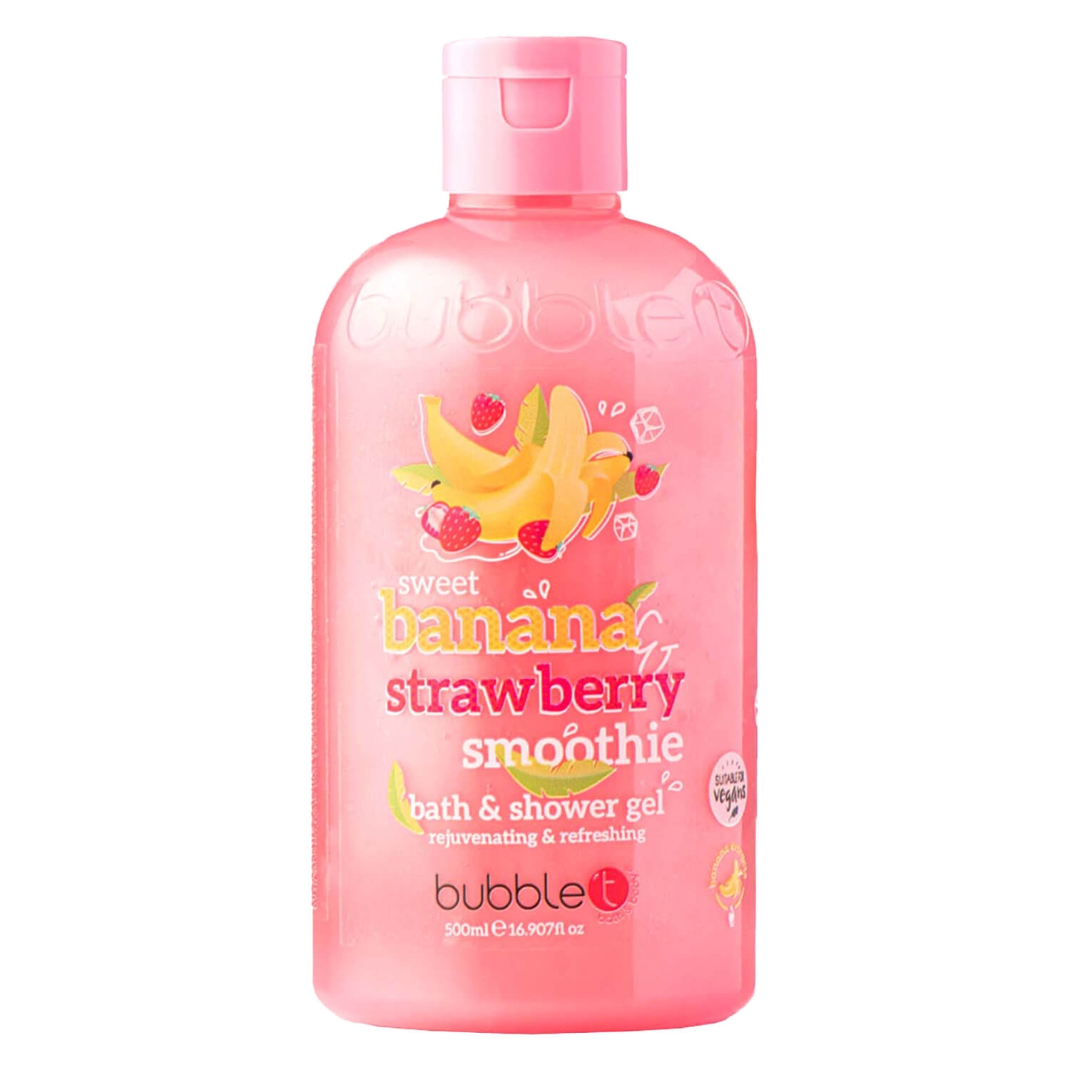 Produktbild von bubble t - Bath & Shower Gel Banana & Strawberry