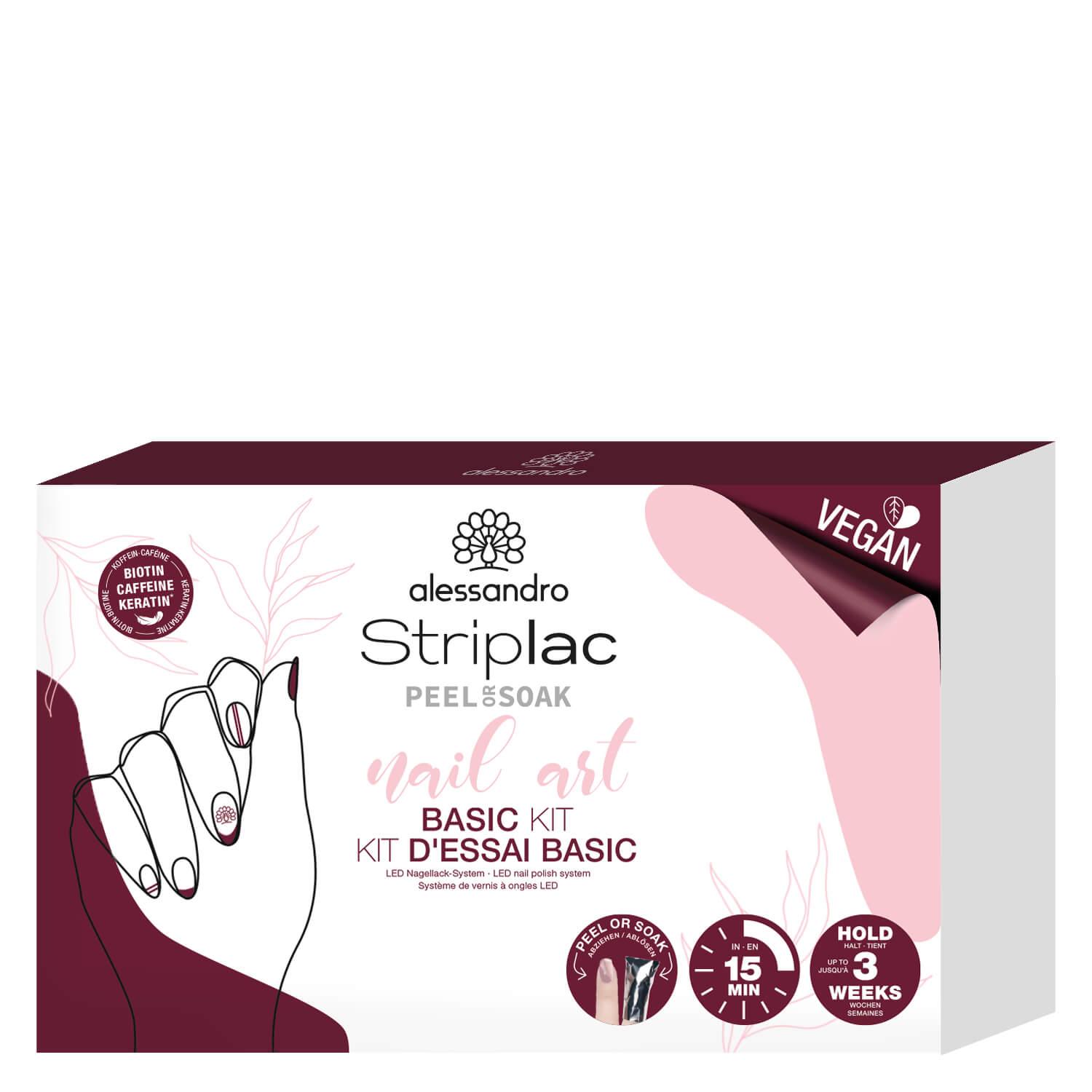Striplac Peel or Soak - Nail Art Basic Kit