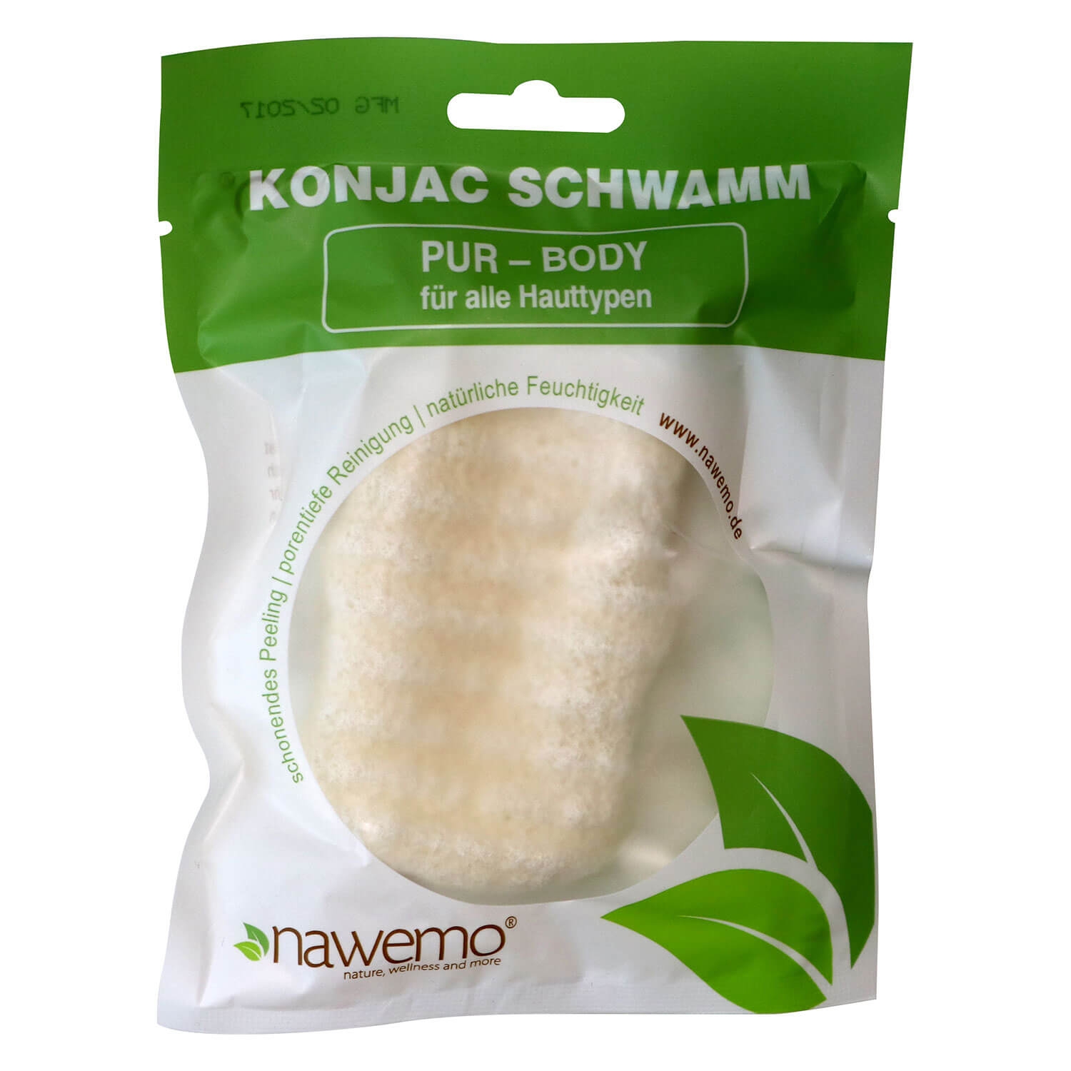 Image du produit de nawemo - Konjac Körperschwamm PUR BODY
