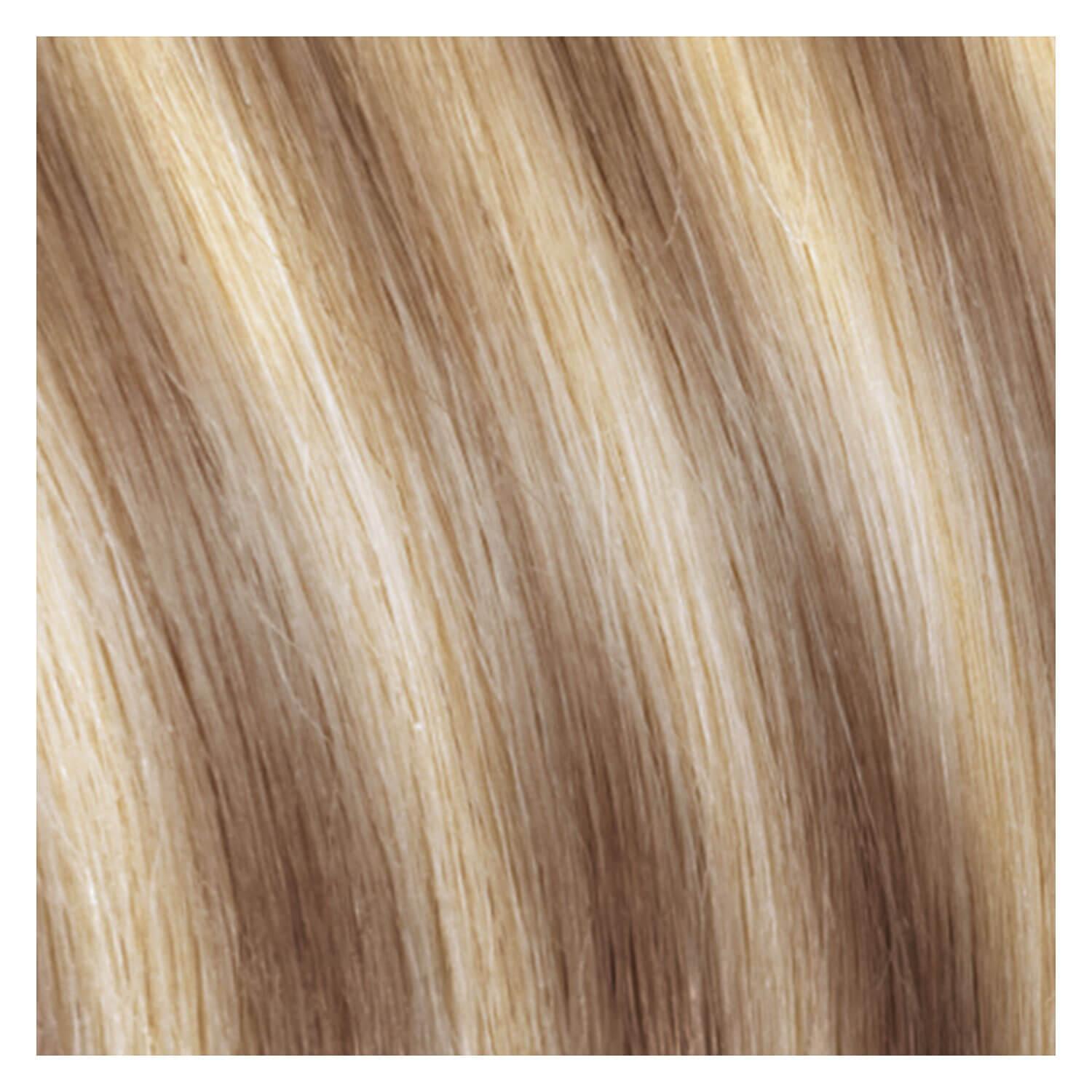 SHE Tape In-System Hair Extensions Straight - M14/1001 Natürliches Hellblond/Sehr helles Platinblond