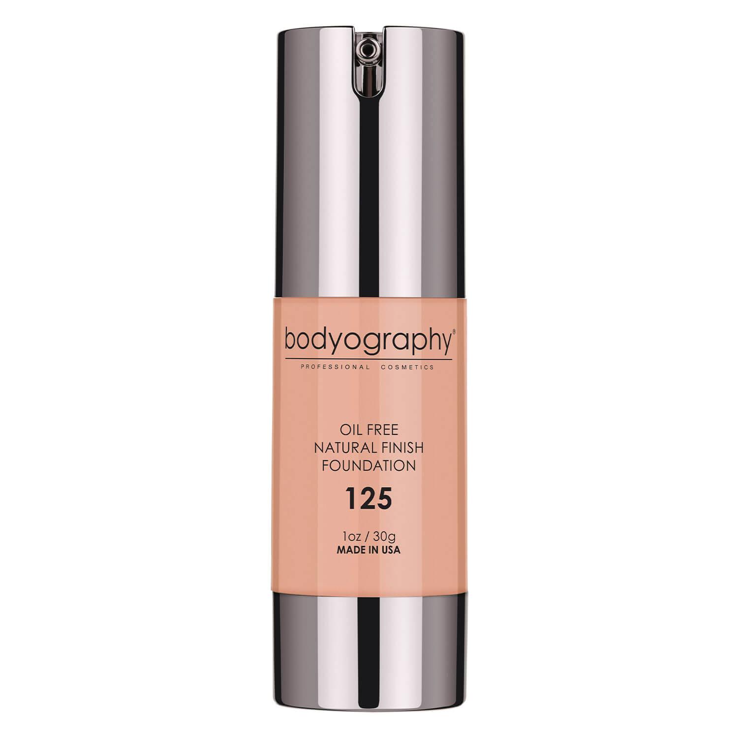 bodyography Teint - Oil Free Natural Finish Foundation Light 125