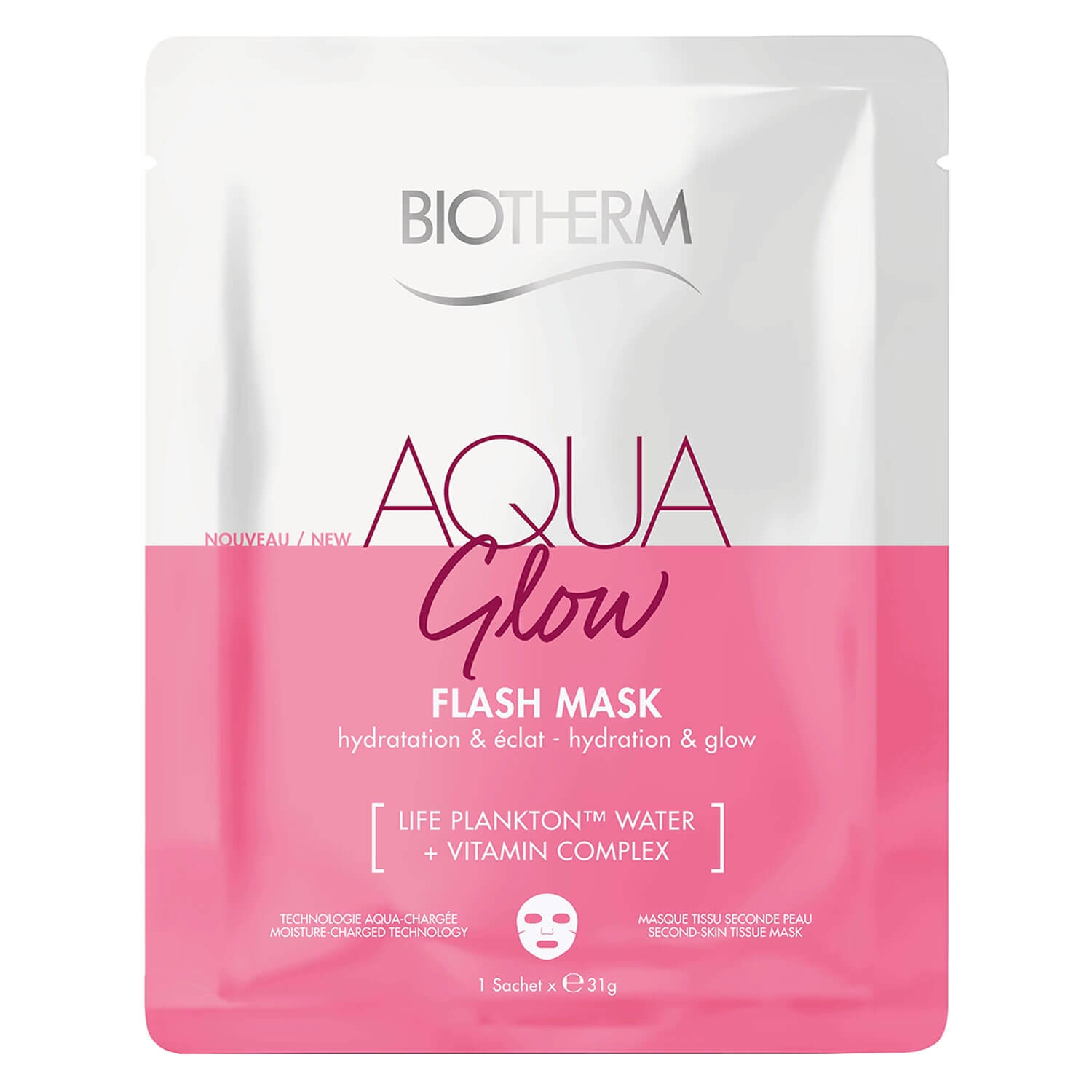 Produktbild von Biotherm Aqua - Glow Flash Mask