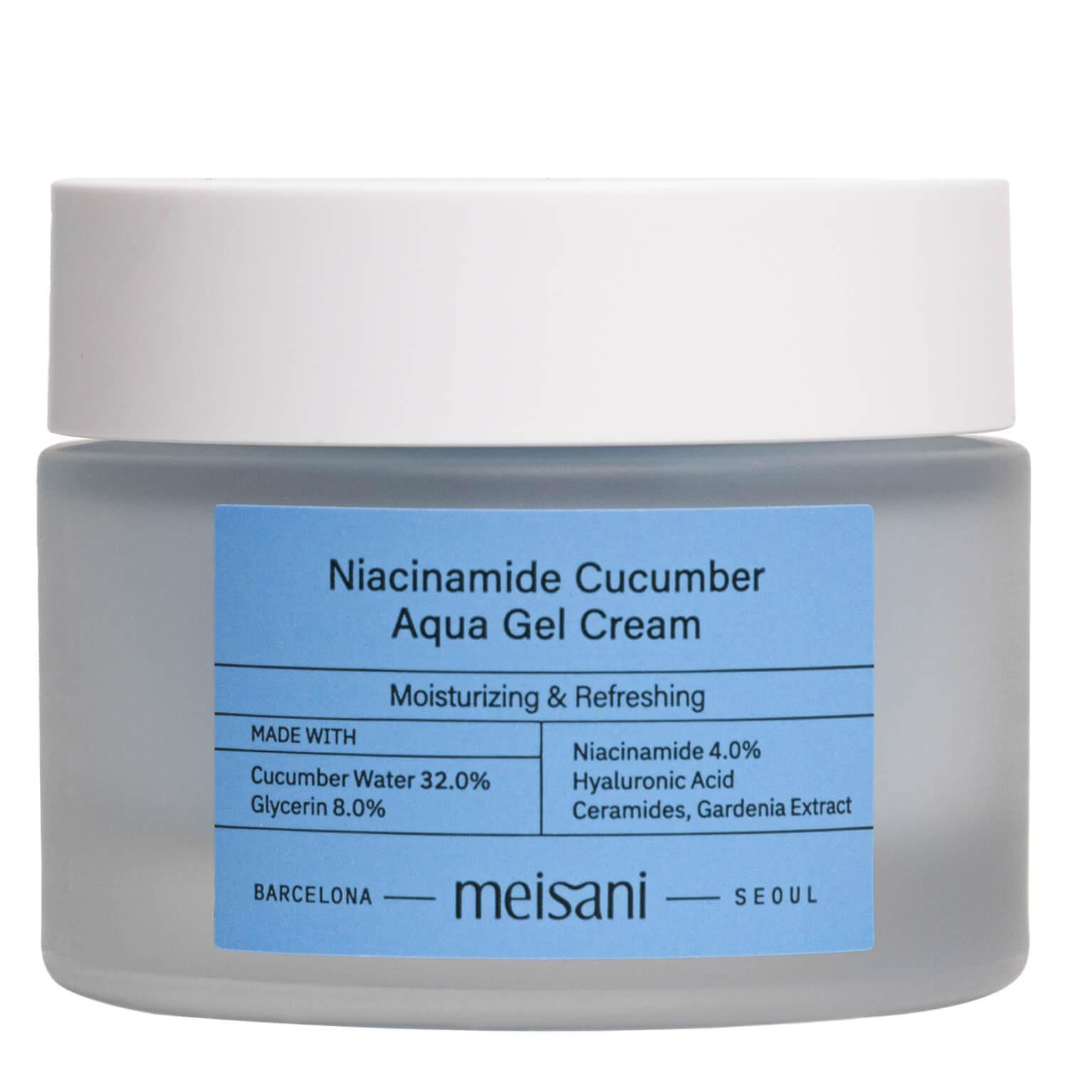 meisani Niacinamide Cucumber Aqua Gel Cream