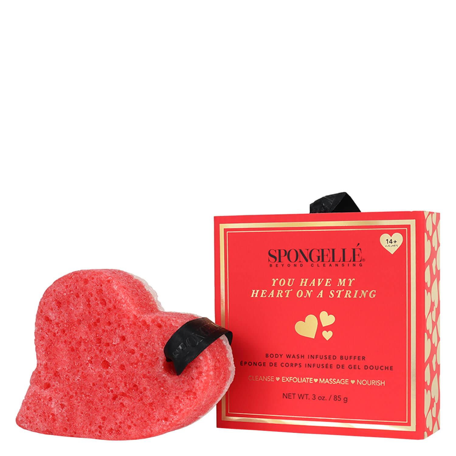SPONGELLÉ Boxed Flower - You Have My Heart On A String