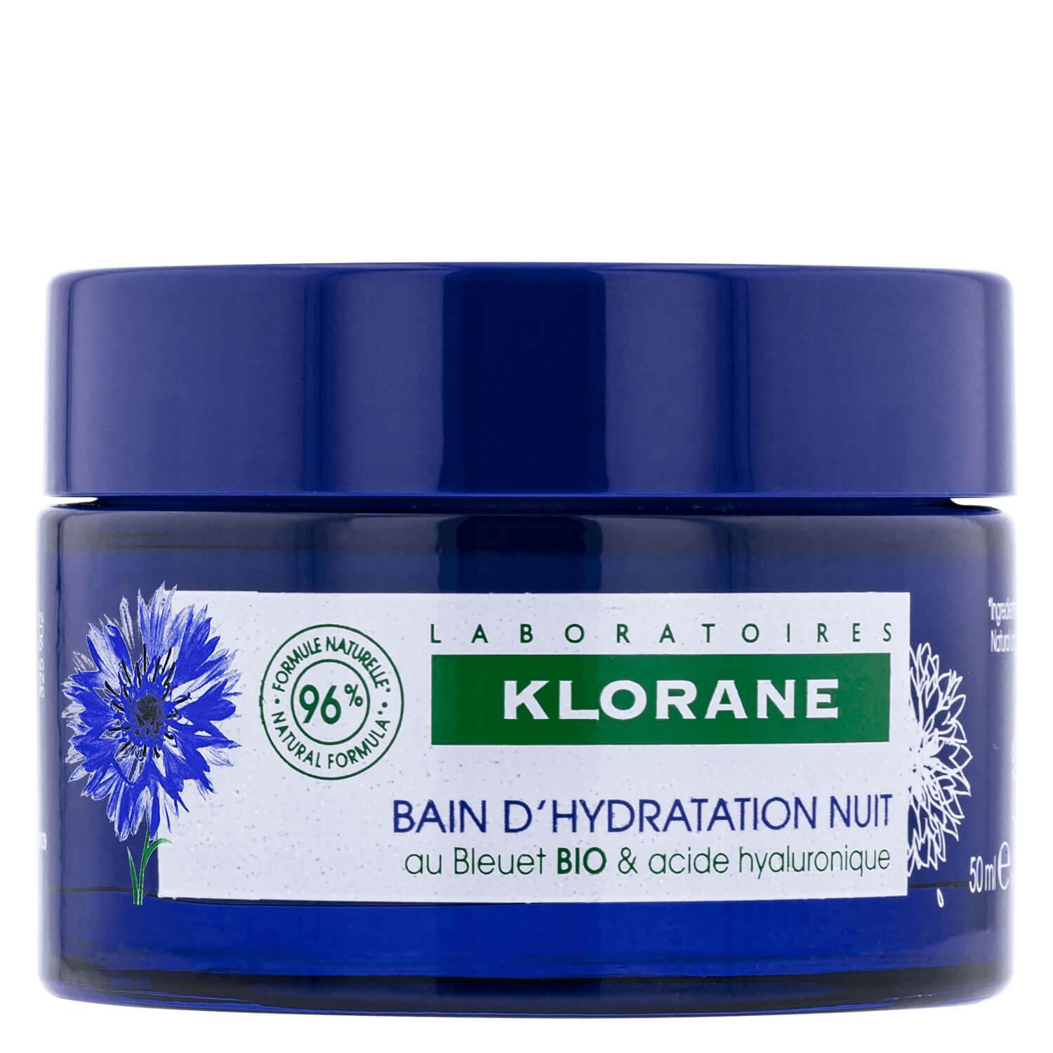 KLORANE Skincare - Bleuet BIO Bain d'Hydratation Nuit 