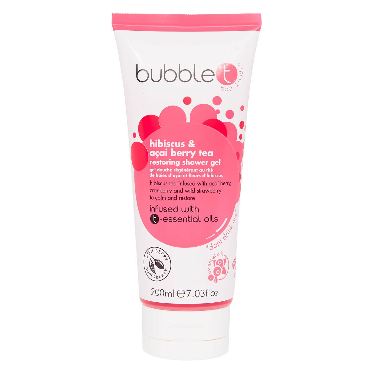 bubble t - Hibiscus & Açai Berry Tea Restoring Shower Gel